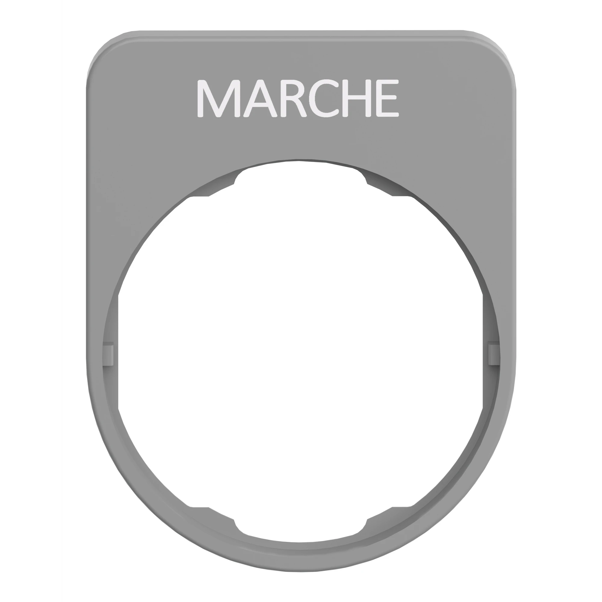 Schneider Electric ZBYFP2103C0 Label holder 40x50mm, with inscription MARCH, for Harmony 30mm, in grey (img_004) Schneider Electric ZBYFP2103C0 Label holder 40x50mm, with inscription MARCH, for Harmony 30mm, in grey (img_004)