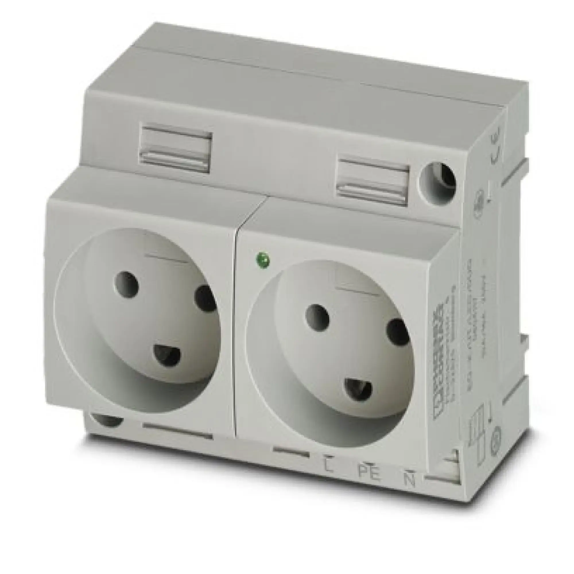 Phoenix Contact 0804117 Double socket EO-K/UT/LED/DUO (img_001)