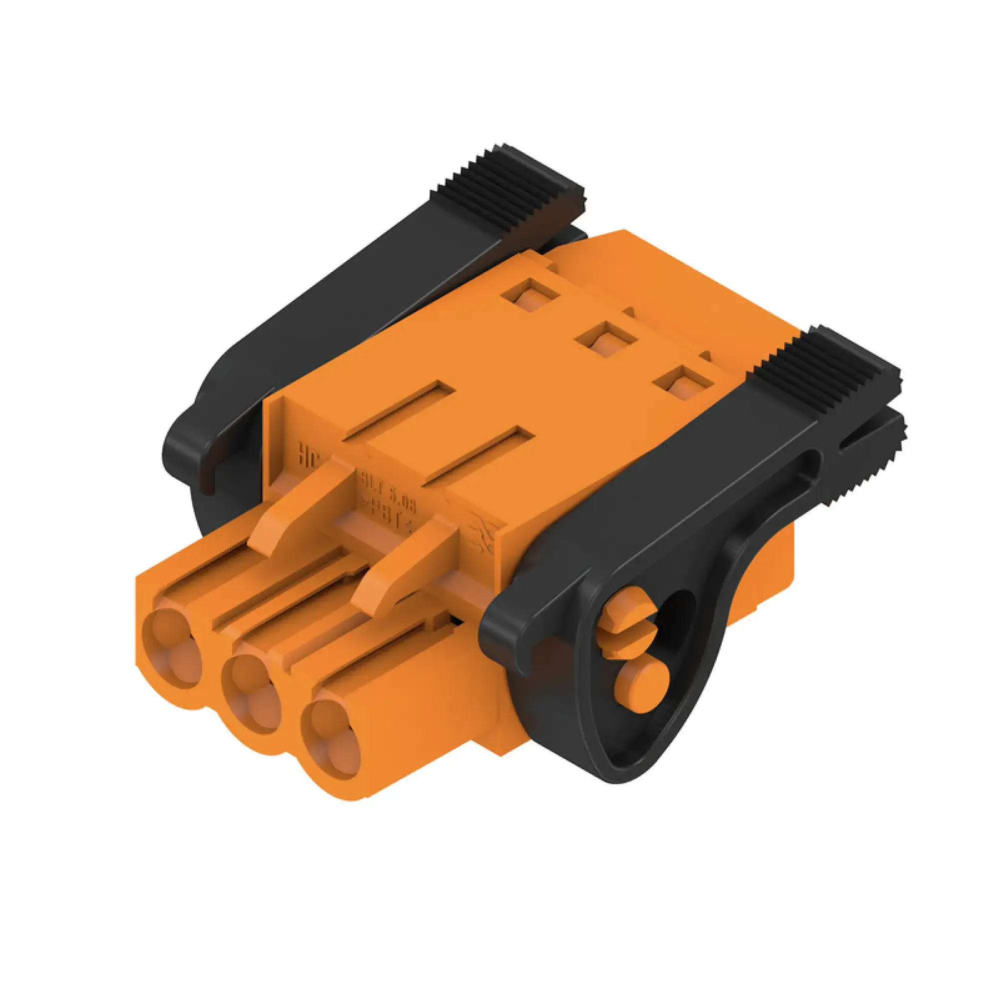 Weidmüller 1890230000 PCB connector (wire connection), 320 V, 27 A, Pitch in mm: 5.08, 2.5 mm², Number of poles: 3, TOP connection, Box (img_001)