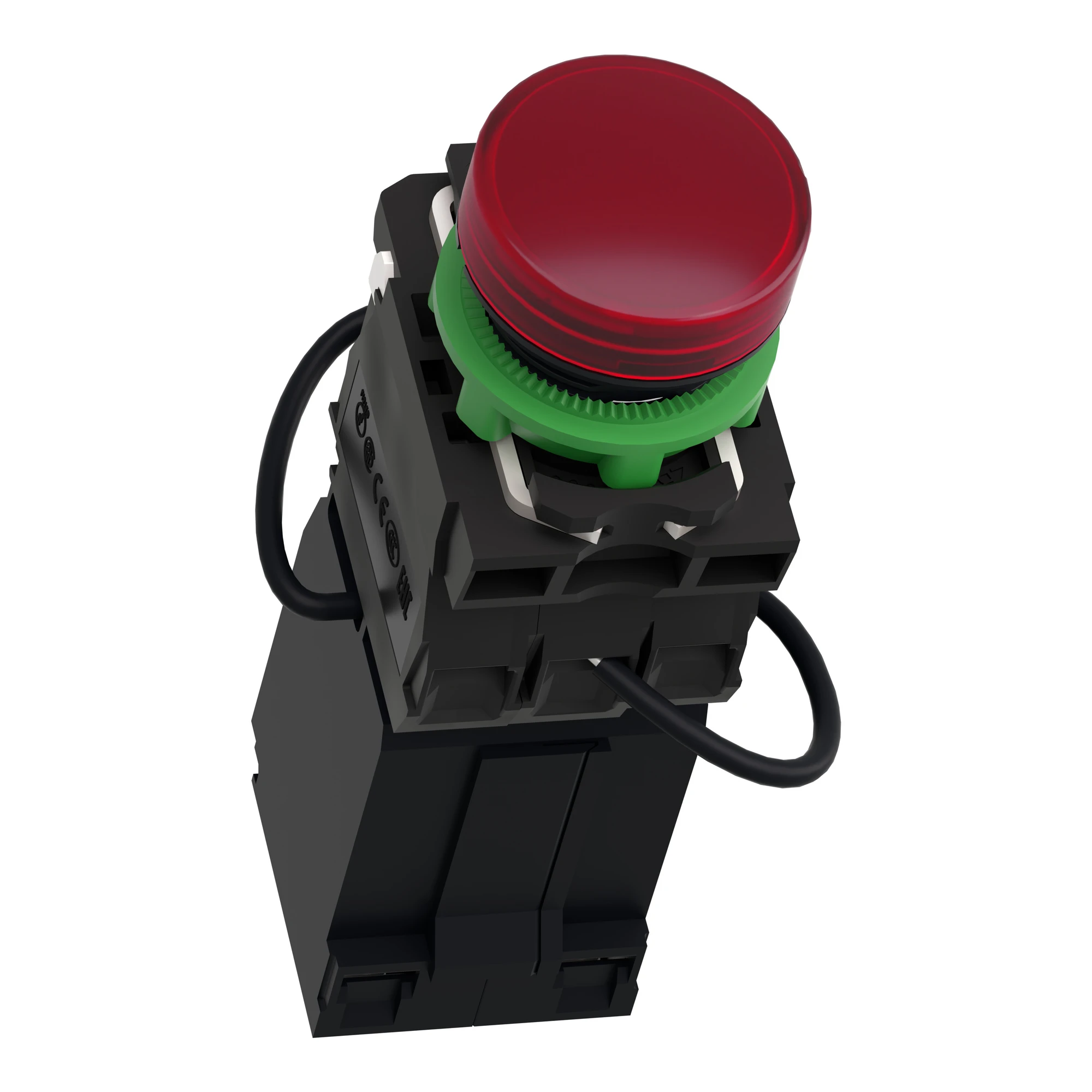 Schneider Electric XB5AV5B4 Pilot light, Harmony XB5, plastic, red, 22mm, universal LED, smooth dome, 400V AC (img_005) Schneider Electric XB5AV5B4 Pilot light, Harmony XB5, plastic, red, 22mm, universal LED, smooth dome, 400V AC (img_005)