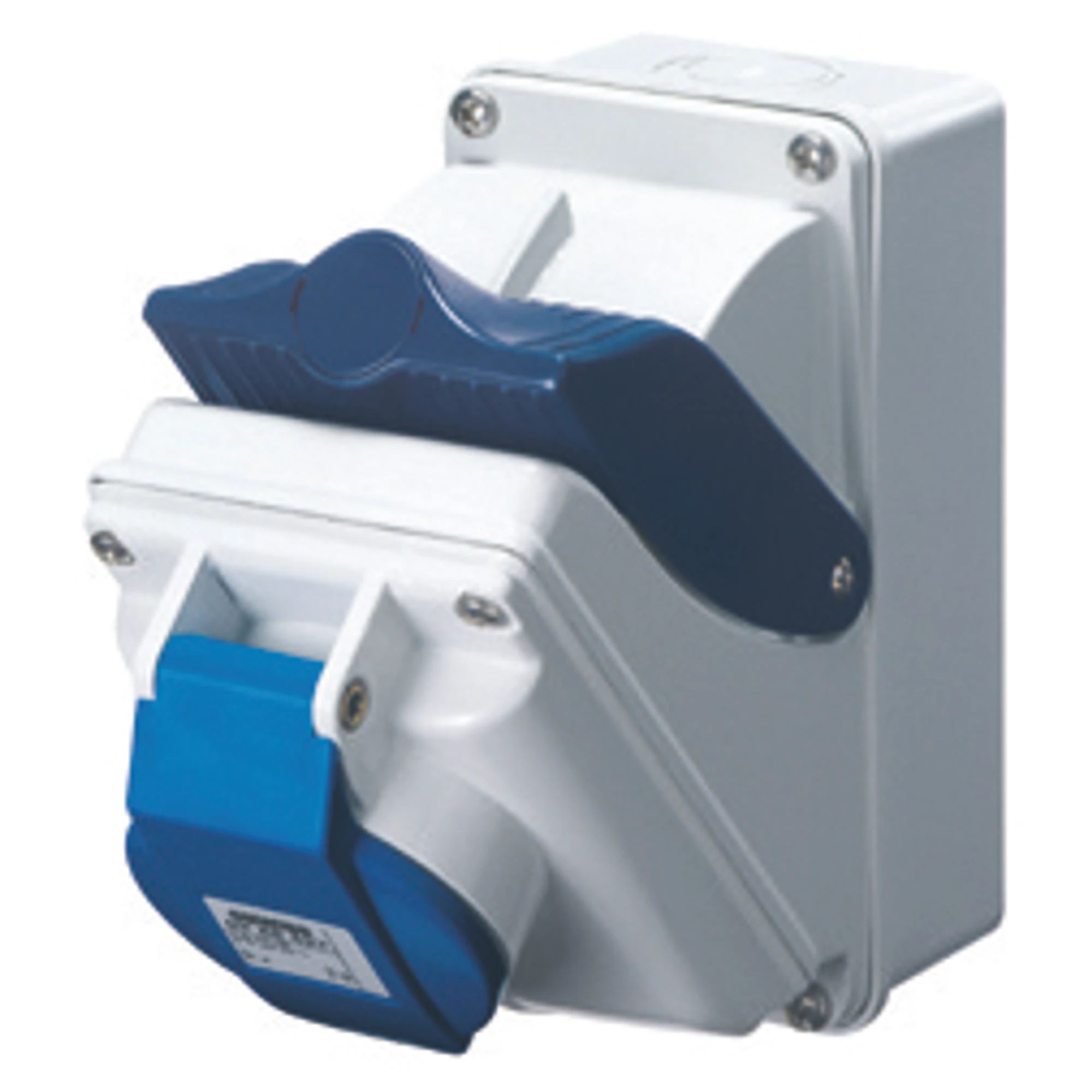 GEWISS GW66405 IEC Steckdose schaltbar Kompakt senkrecht mit Gehaeuse 16A/4 pol. 230V IP44 (img_001) GEWISS GW66405 IEC Steckdose schaltbar Kompakt senkrecht mit Gehaeuse 16A/4 pol. 230V IP44 (img_001)