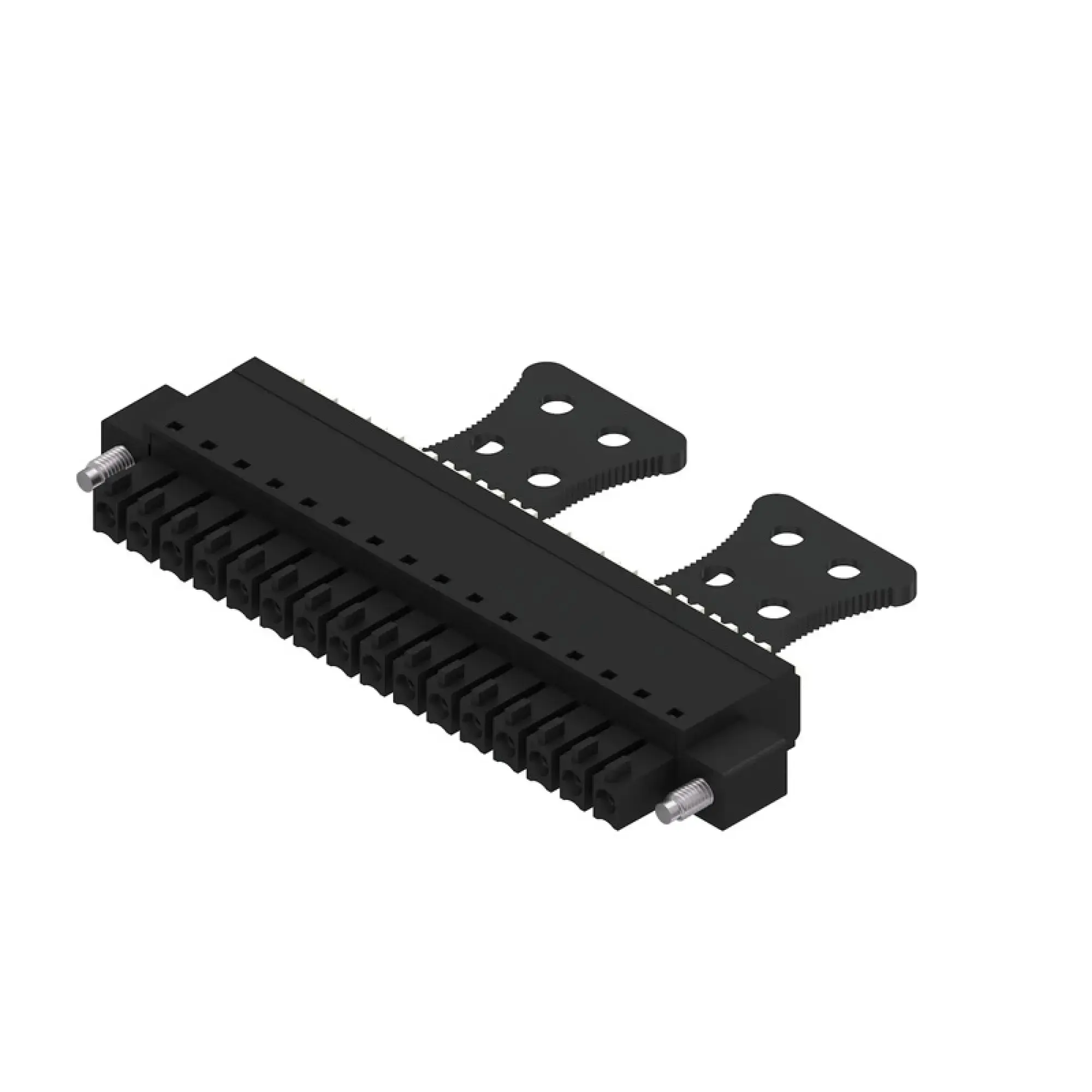 Weidmüller 1231470000 PCB connector (wire connection), 160 V, 17.5 A, Pitch in mm: 3.81, 1.5 mm², Number of poles: 16, PUSH IN with actuator, Box (img_001)