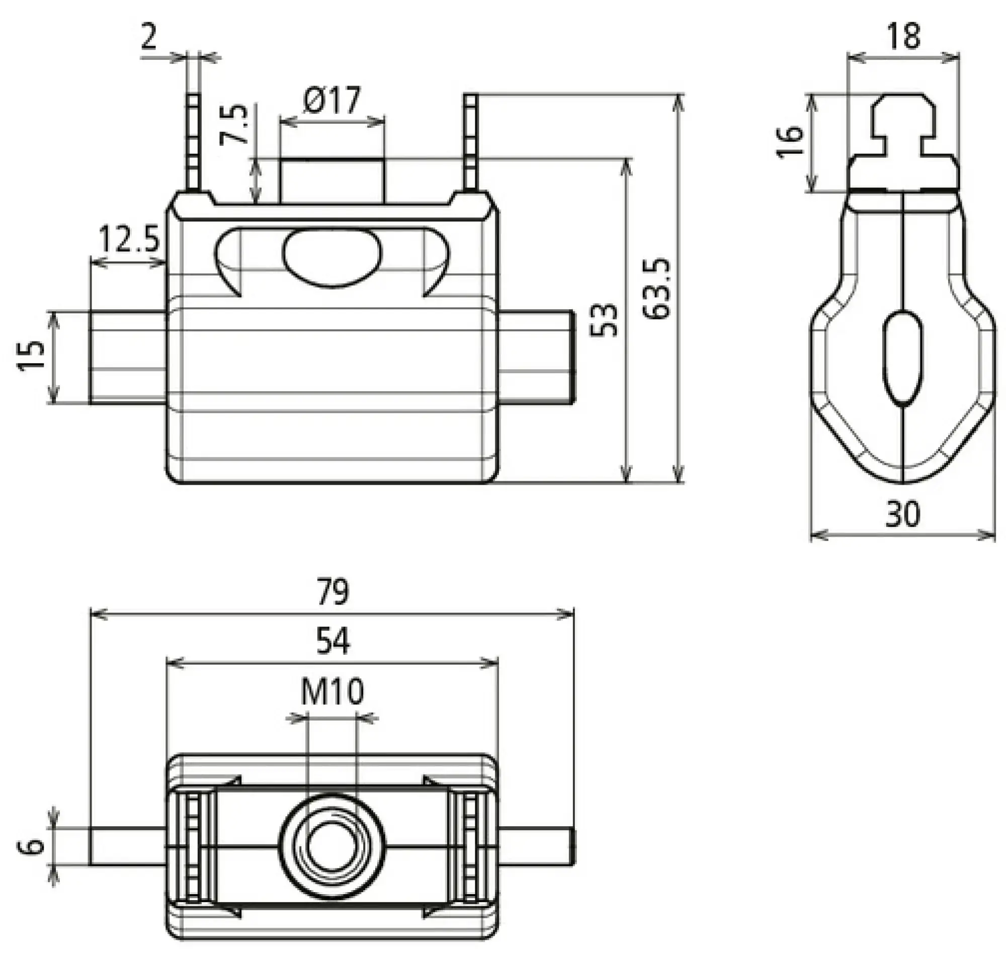 Dehn 745307 Earthing cartridge size 00 partly insulated w. M10 thread and grip lugs (img_002) Dehn 745307 Earthing cartridge size 00 partly insulated w. M10 thread and grip lugs (img_002)