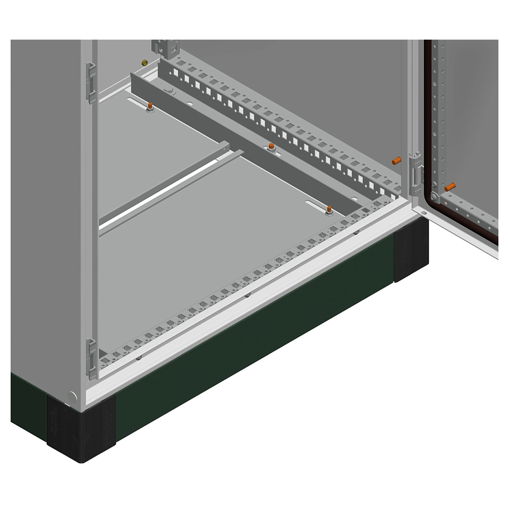 Schneider Electric NSYSMHR12 Spacial SM Adapter Profile, horizontal, 1200mm, Pack of 2 (img_001)