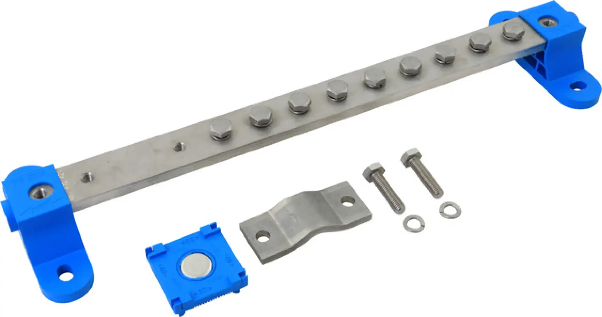 Dehn 472420 Equipotential bonding bar for Ex areas of zone 1/21, 2/22 1x flat and 9 x cable lug (img_003)