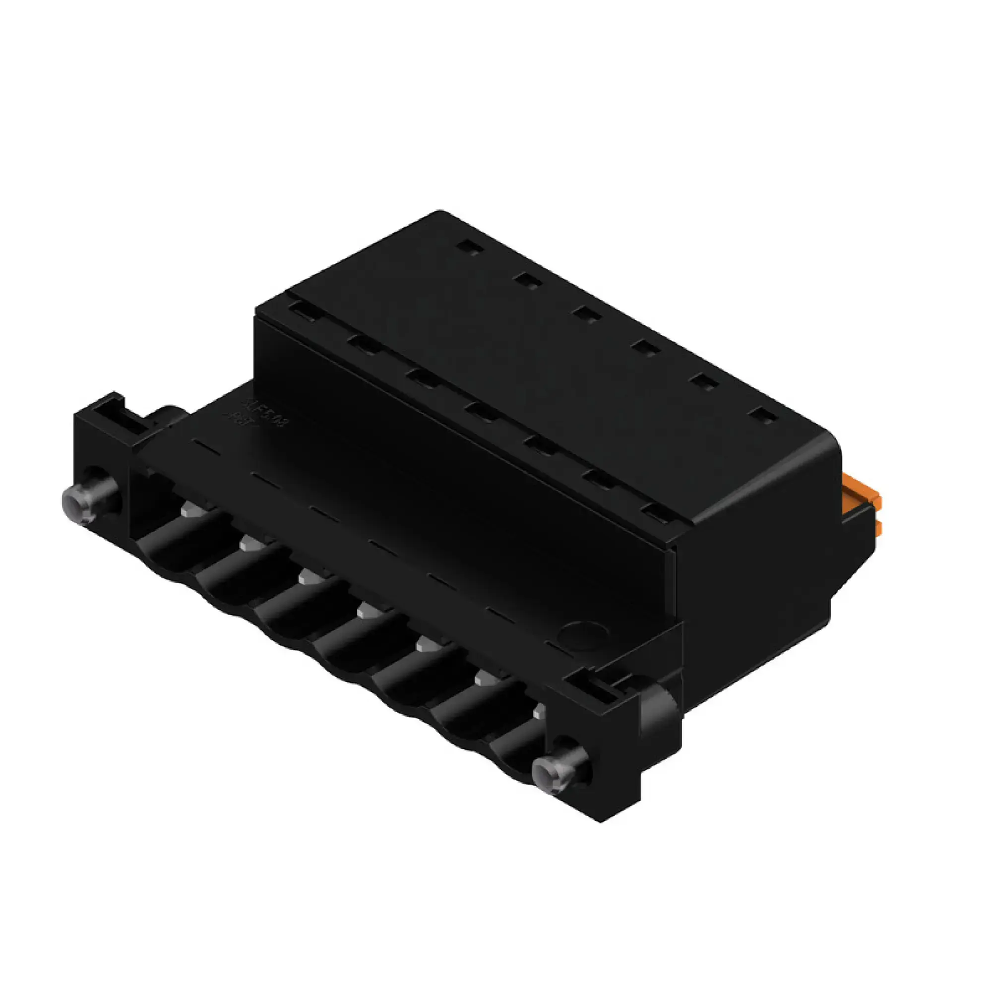 Weidmüller 1336100000 PCB connector (wire connection), 320 V, 25.9 A, Pitch in mm: 5.08, 3.31 mm², Number of poles: 7, PUSH IN with actuator, Box (img_001)