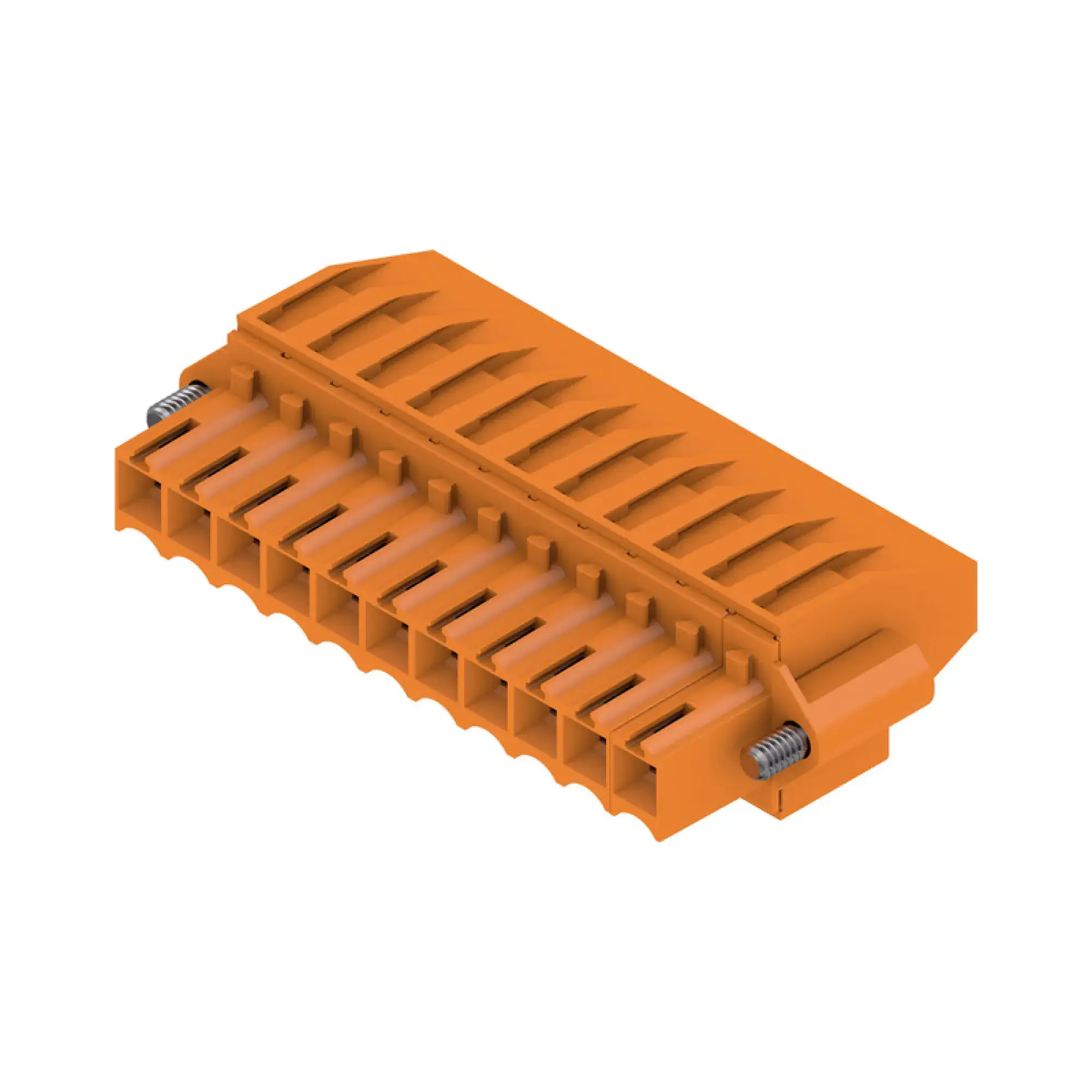 Weidmüller 1640020000 PCB connector (wire connection), 160 V, 12 A, Pitch in mm: 3.50, 1.5 mm², Number of poles: 11, Clamping yoke connection, Box (img_001)