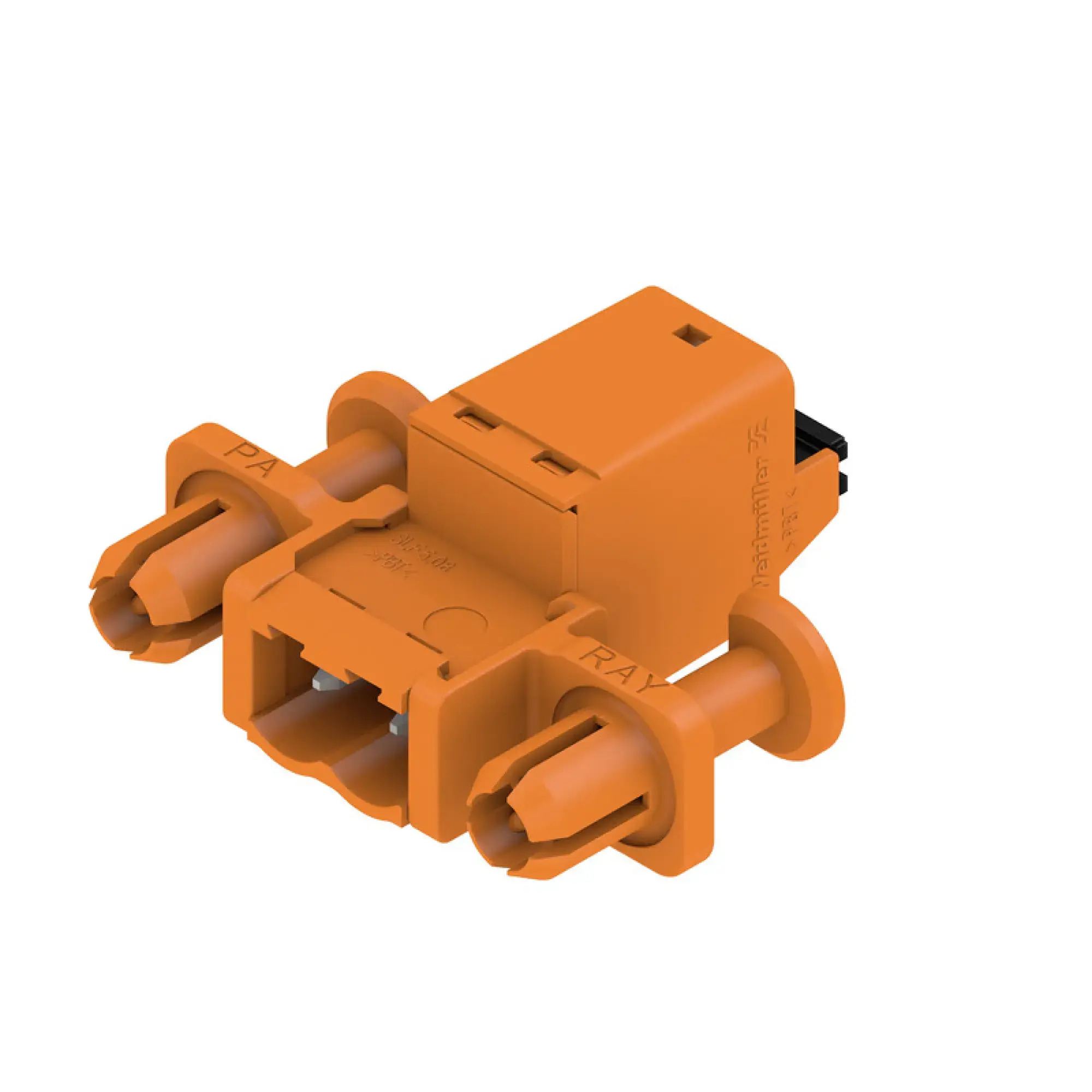 Weidmüller 1353580000 PCB connector (wire connection), 320 V, 25.9 A, Pitch in mm: 5.08, 3.31 mm², Number of poles: 2, PUSH IN with actuator, Box (img_001)