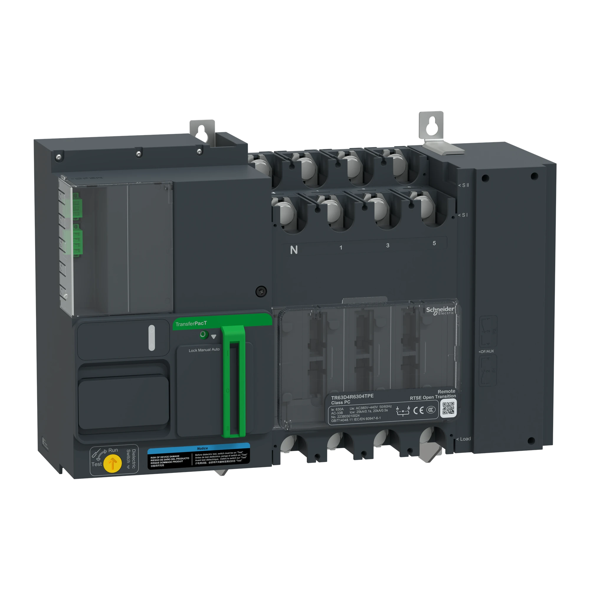 Schneider Electric TR63D4R6304TPE TransferPacT TR630 remote power switching, 630A, 400V, 4P (img_001) Schneider Electric TR63D4R6304TPE TransferPacT TR630 remote power switching, 630A, 400V, 4P (img_001)