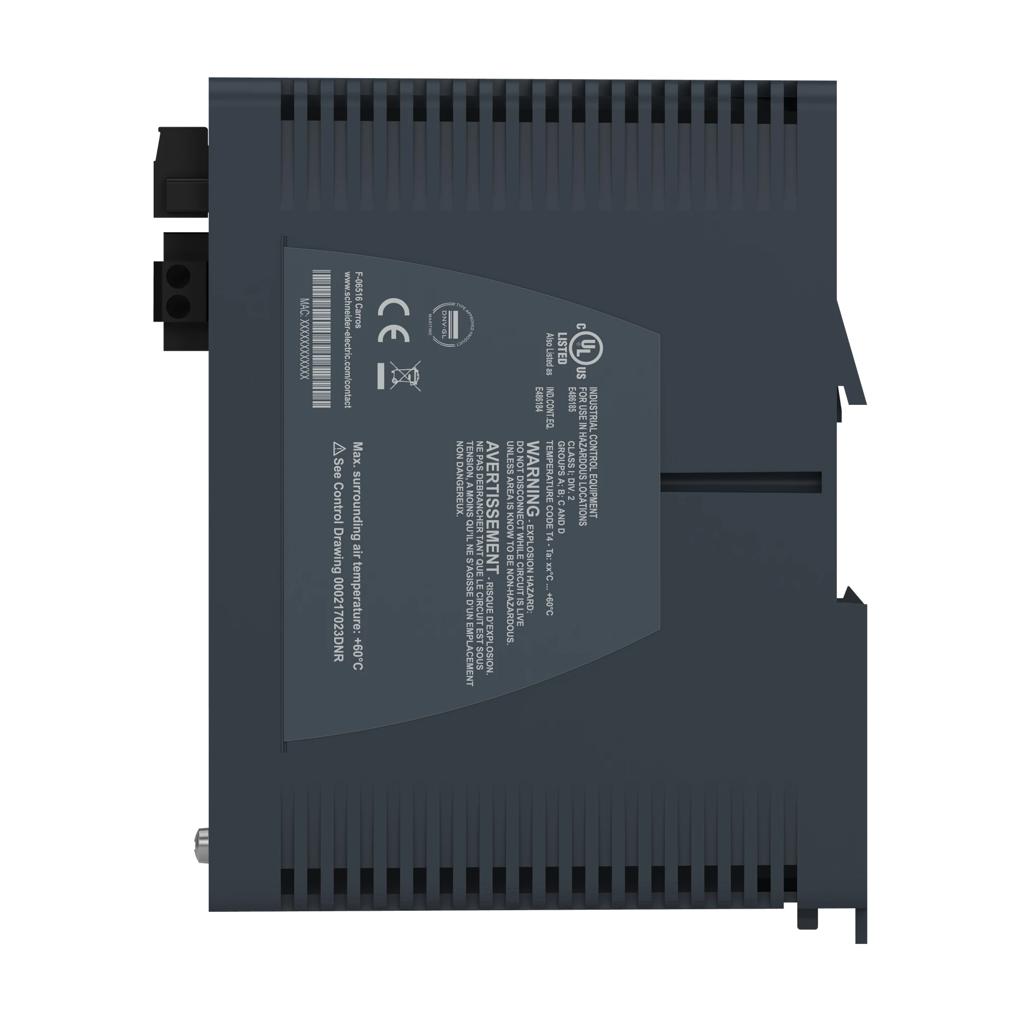 Schneider Electric MCSESM053F1CU0 Modicon Managed Switch, 4 Ports for Copper (4TX 10/100 Mbps) + 1 for Multimode Fiber Optic (1FX-MM 100 Mbps) (img_006) Schneider Electric MCSESM053F1CU0 Modicon Managed Switch, 4 Ports for Copper (4TX 10/100 Mbps) + 1 for Multimode Fiber Optic (1FX-MM 100 Mbps) (img_006)