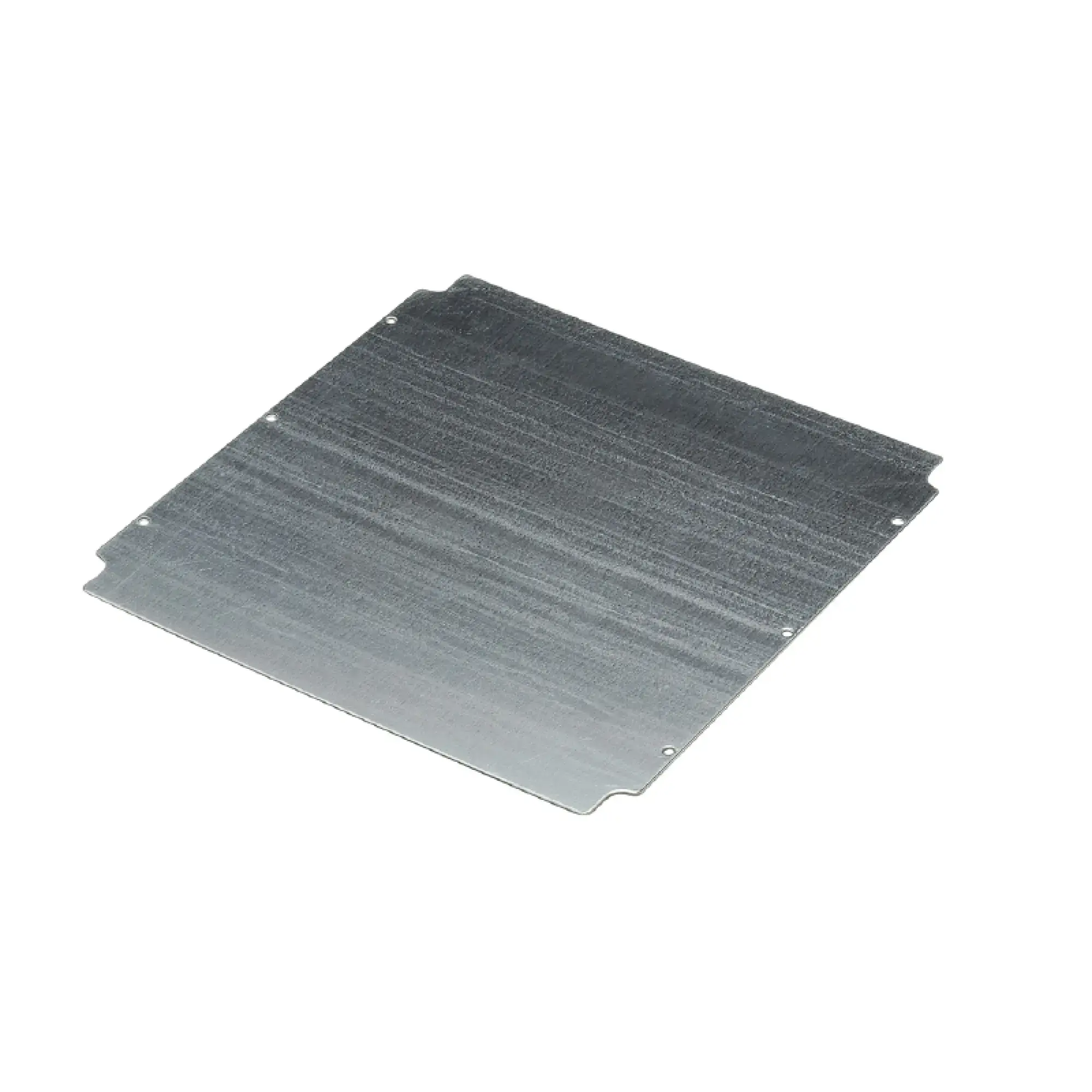 Weidmüller 9510670000 Mounting plate (Housing), Klippon POK (polyester empty enclosure), 383 x 389 x 1.5 mm, Sheet steel, galvanized, Miscellaneous, silver (img_001)