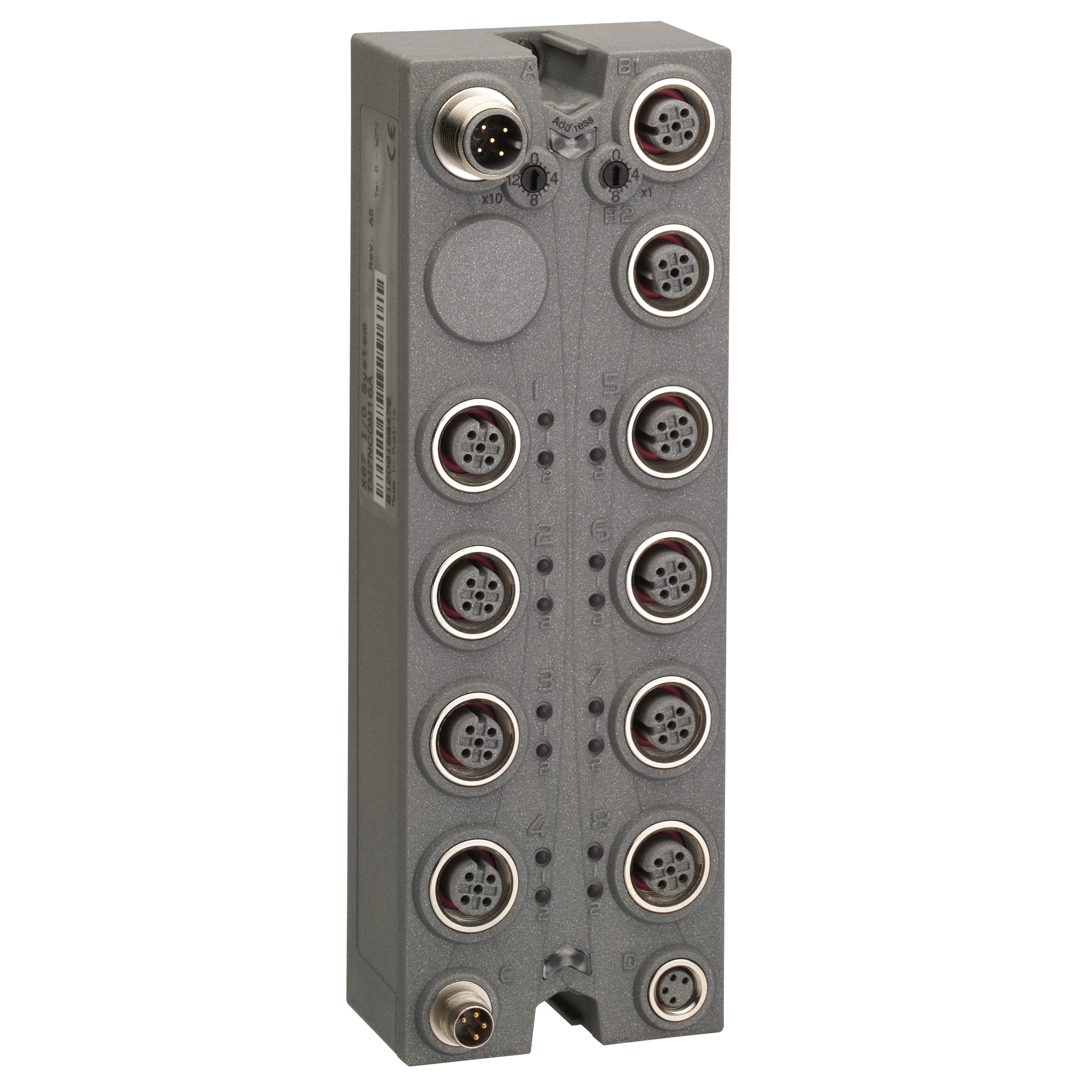 Schneider Electric TM7NCOM16A CANopen Interface Block, IP67, 16 I/O, M12 (img_001)