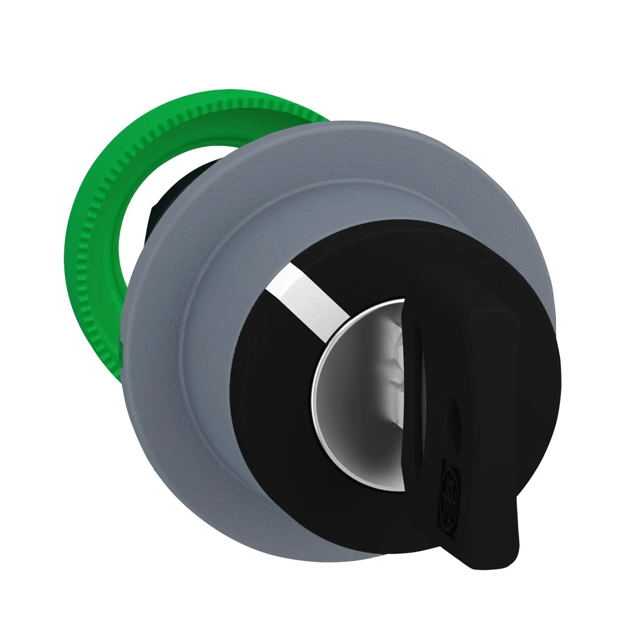 Schneider Electric ZB5FG4C0 Key switch, front element, Harmony XB5F, plastic, 30mm, light gray, black, 2 positions, latching (img_002) Schneider Electric ZB5FG4C0 Key switch, front element, Harmony XB5F, plastic, 30mm, light gray, black, 2 positions, latching (img_002)