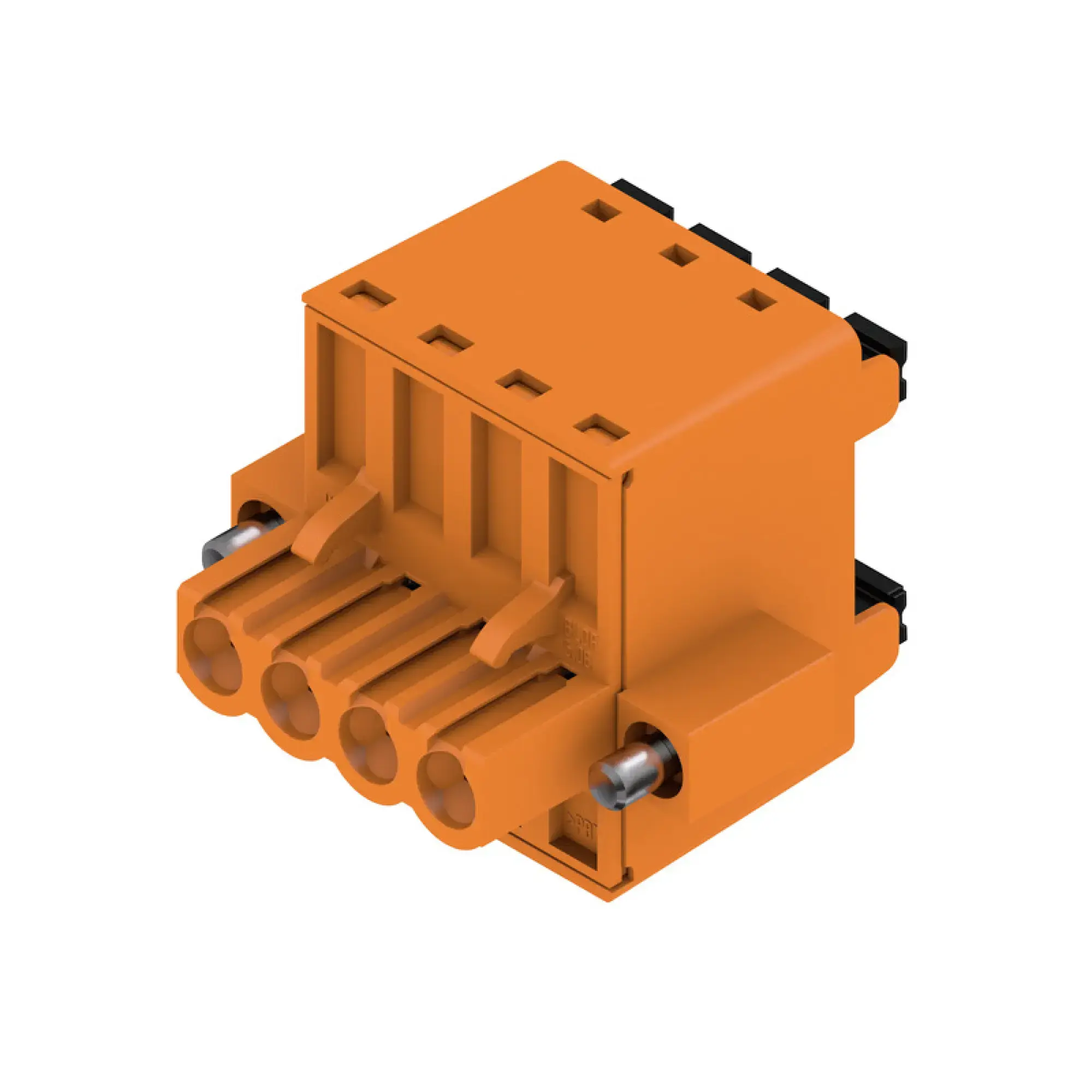 Weidmüller 1059420000 PCB connector (wire connection), 320 V, 20.8 A, Pitch in mm: 5.08, 3.31 mm², Number of poles: 4, PUSH IN with actuator, Box (img_001)