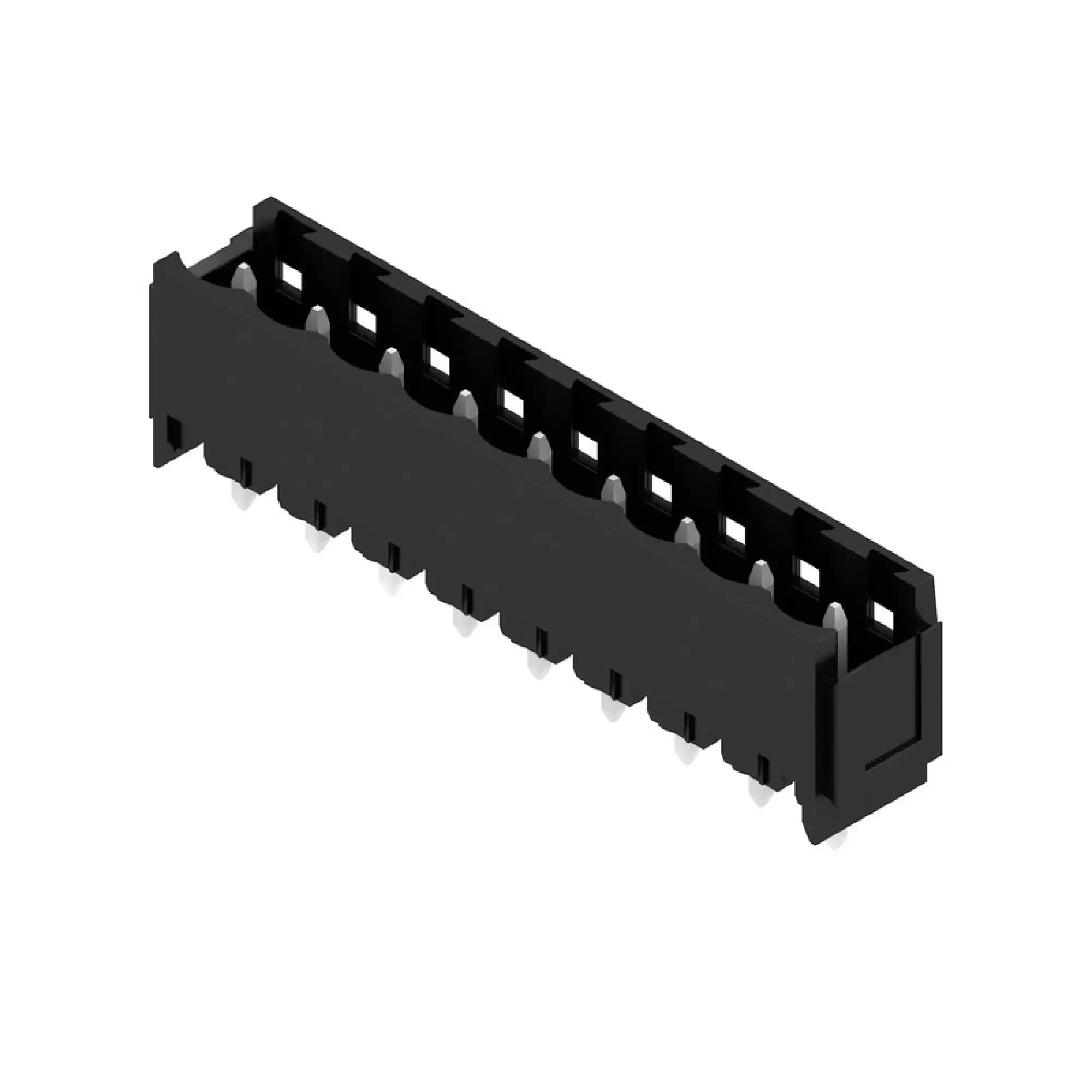 Weidmüller 1149630000 PCB connector (board connection), 320 V, 24 A, Pitch in mm: 5.08, Number of poles: 9, THT solder connection, Box (img_001)
