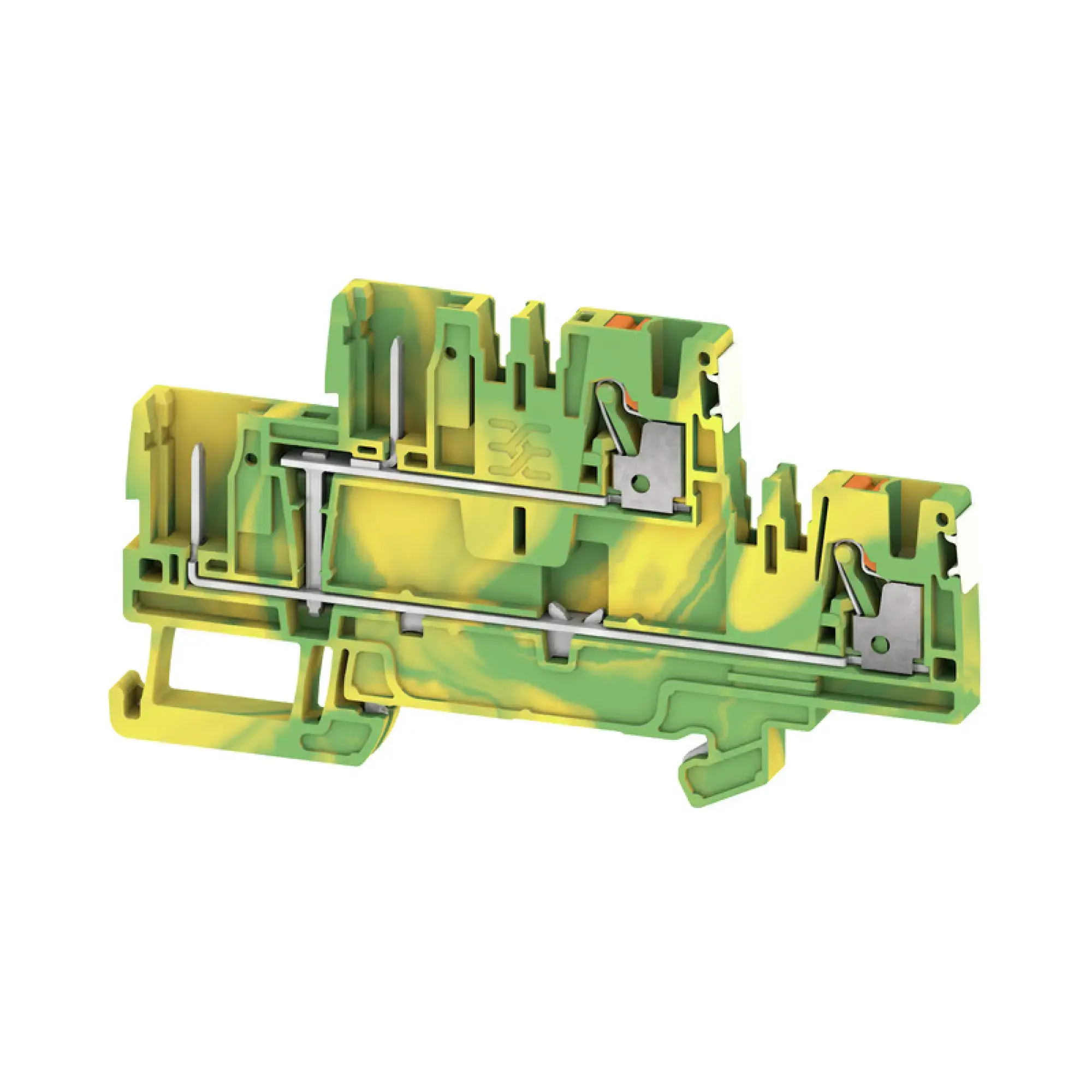 Weidmüller 2675940000 Pluggable terminal, PUSH IN, Green/yellow, 2.5, 2.5 mm², 24 A, Number of connections: 4, Number of levels: 2, TS 35, V-0, Wemid (img_001) Weidmüller 2675940000 Pluggable terminal, PUSH IN, Green/yellow, 2.5, 2.5 mm², 24 A, Number of connections: 4, Number of levels: 2, TS 35, V-0, Wemid (img_001)