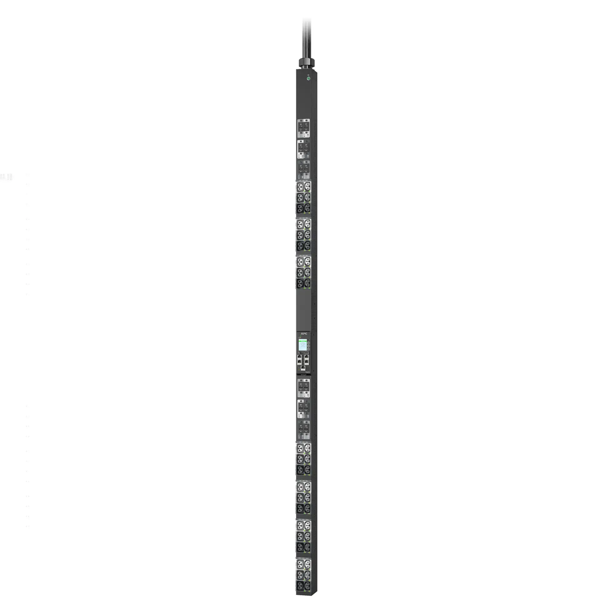 APC APDU11450ME APC NetShelter Rack PDU Advanced 2. Generation, Metered, 3Phase, 43,5kW 400V 63A oder 34,6kW 415V 60A, 560P6, 42 Ausgänge (img_001)