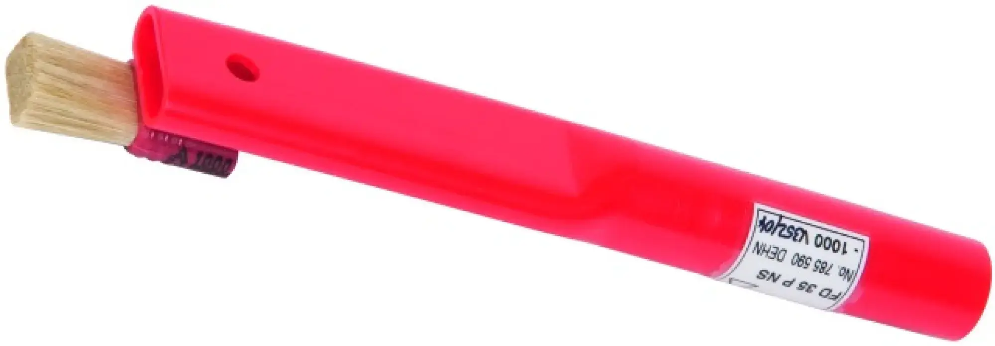 Dehn 785590 Flat cleaning head w. brush D=25/W=35mm for NS dry cleaning set -1000V (img_001) Dehn 785590 Flat cleaning head w. brush D=25/W=35mm for NS dry cleaning set -1000V (img_001)