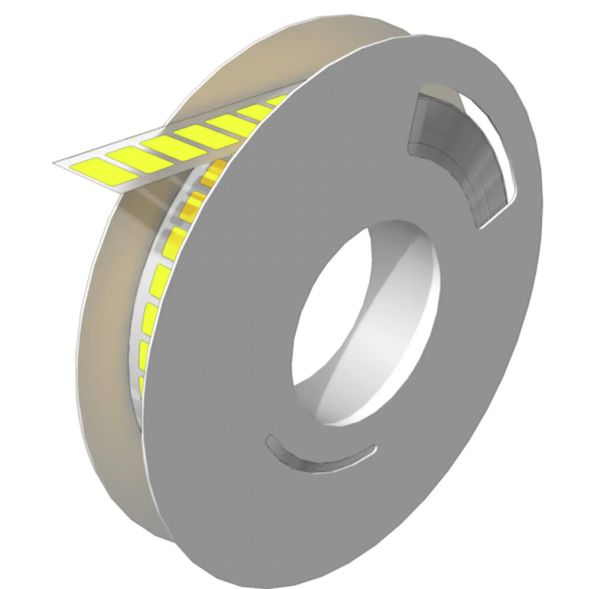 Weidmüller 2885880000 Device marking, Width: 20 mm, Printed characters: without, Polyamide, yellow (img_001)