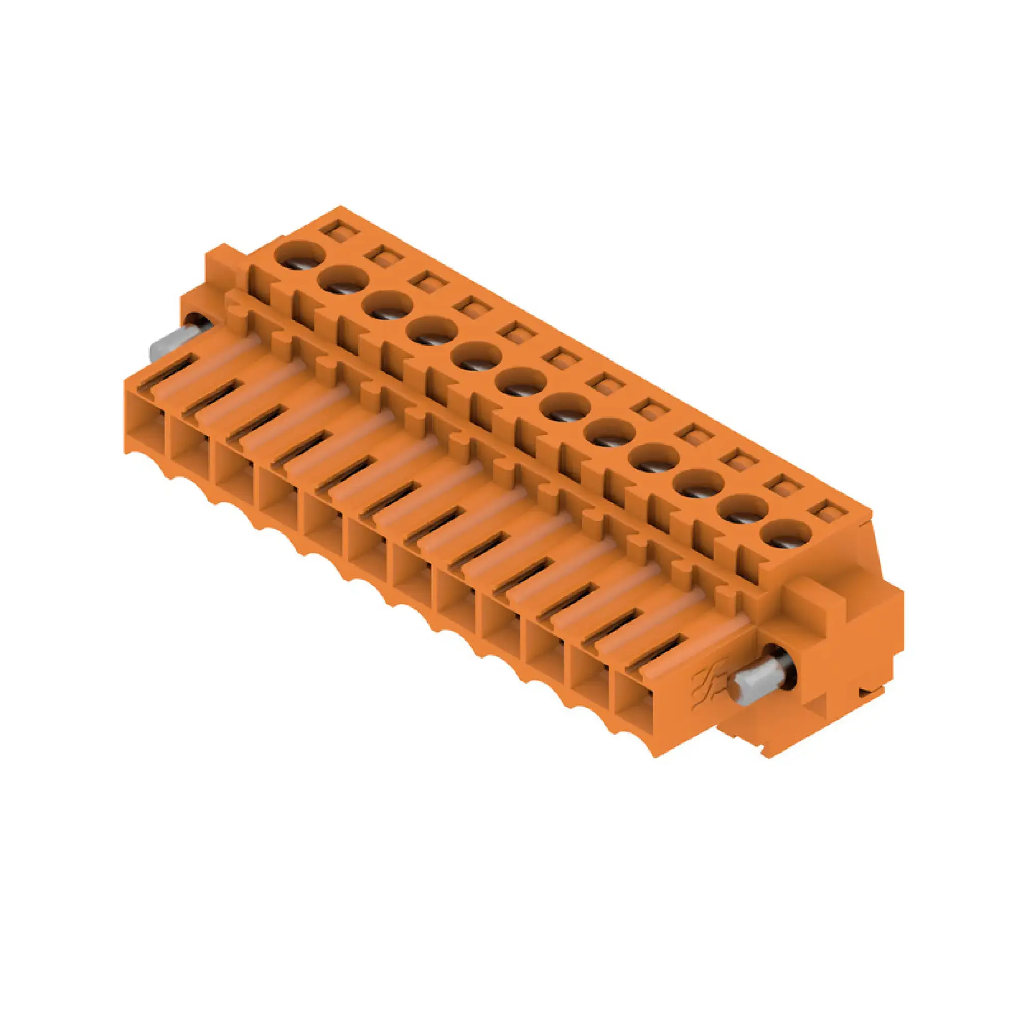 Weidmüller 1606740000 PCB connector (wire connection), 160 V, 17 A, Pitch in mm: 3.50, 1.5 mm², Number of poles: 12, Clamping yoke connection, Box (img_001)