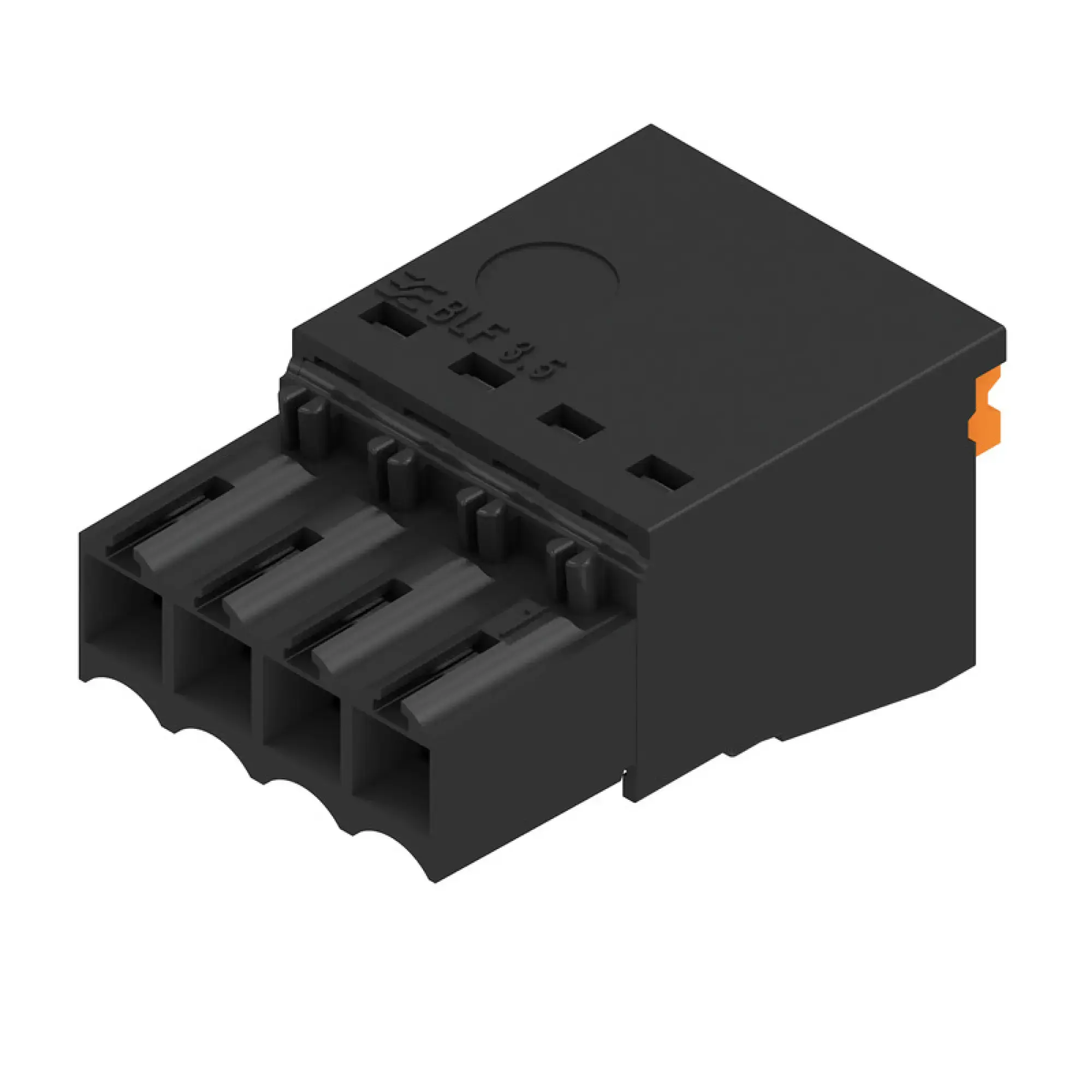 Weidmüller 2537940000 PCB connector (wire connection), 160 V, 17.5 A, Pitch in mm: 3.50, 1.5 mm², Number of poles: 4, PUSH IN with actuator, Box (img_001)