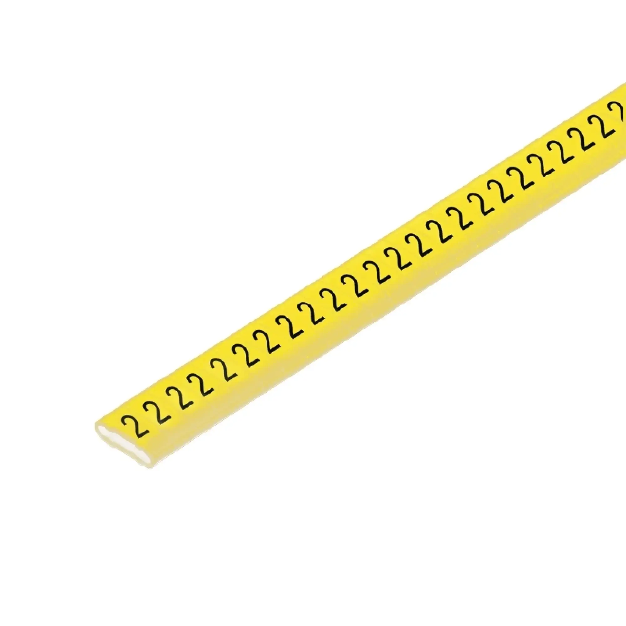 Weidmüller 1568301508 Cable coding system, yellow, Conductor O.D.:10 - 317 mm, Numbers, PVC, soft, without Cadmium, -30...80 °C (img_001)