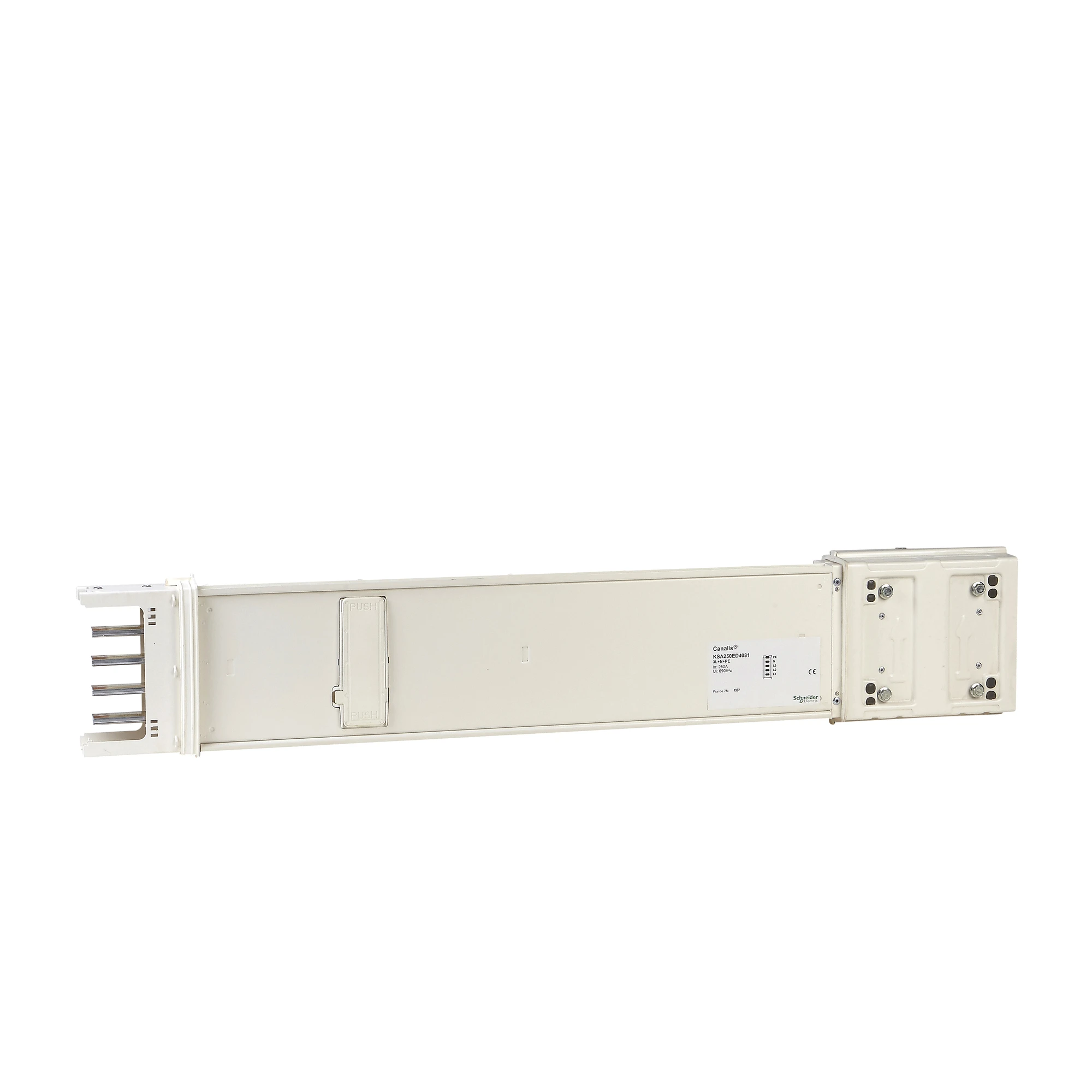 Schneider Electric KSC250ED4081 KSC straight element, 250A, 0.8m, 1 outlet (img_001) Schneider Electric KSC250ED4081 KSC straight element, 250A, 0.8m, 1 outlet (img_001)