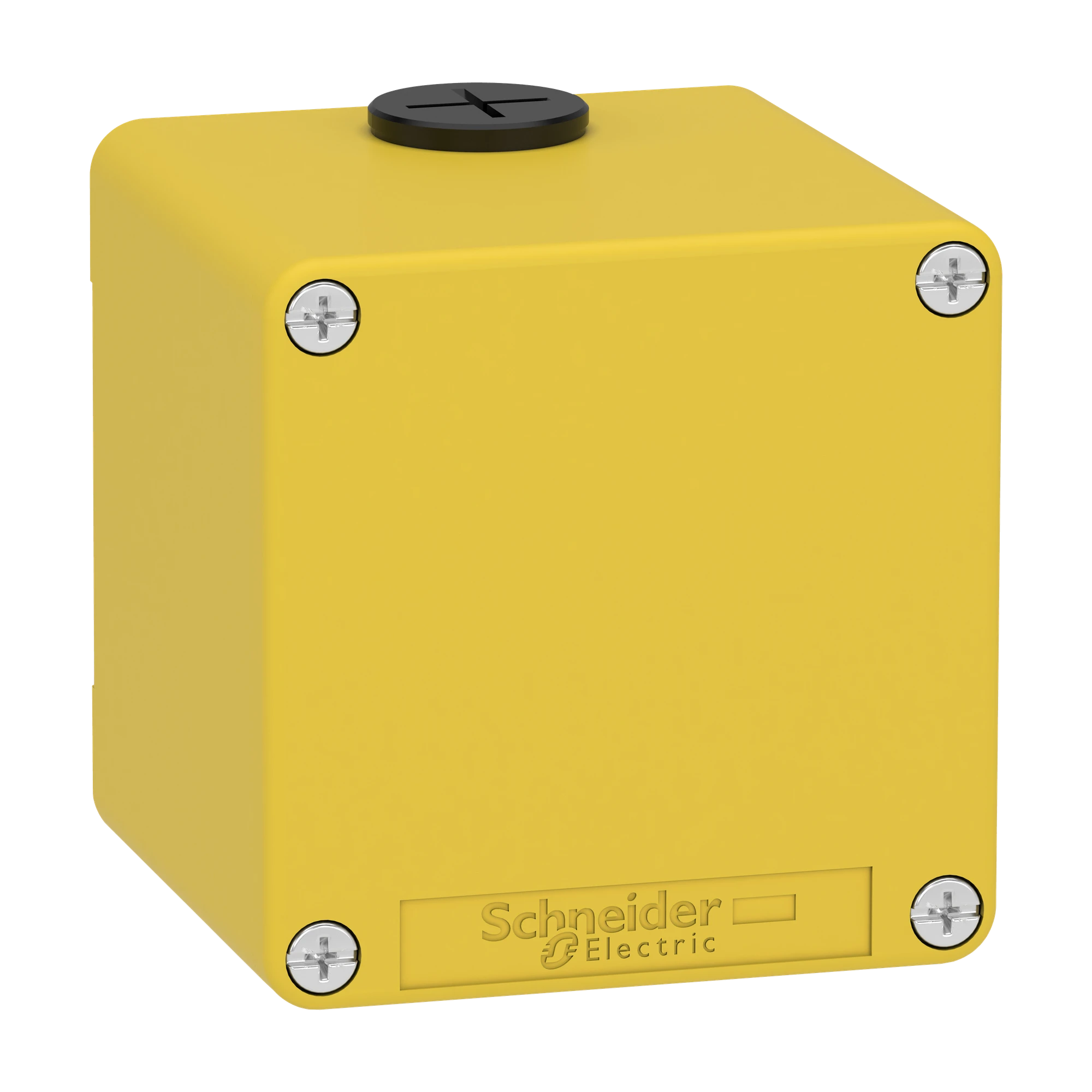 Schneider Electric XAPK14 Empty housing XAP, metal, yellow, for emergency stop/halt, without drilling, 80x80x77, M20 (img_001) Schneider Electric XAPK14 Empty housing XAP, metal, yellow, for emergency stop/halt, without drilling, 80x80x77, M20 (img_001)