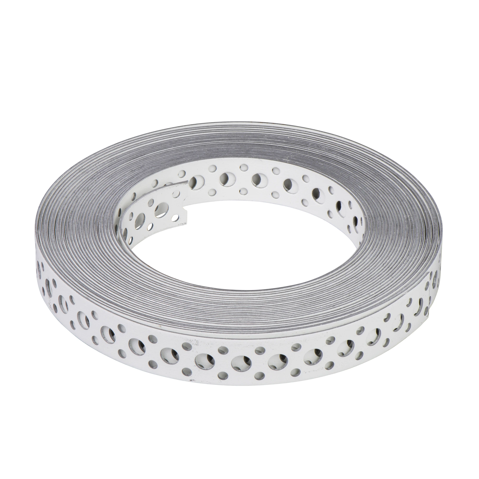 Schneider Electric 2740017 Mounting tape / perforated strap plastic and galvanized TPG-12x0.7 white (ring of 10M) (img_001)