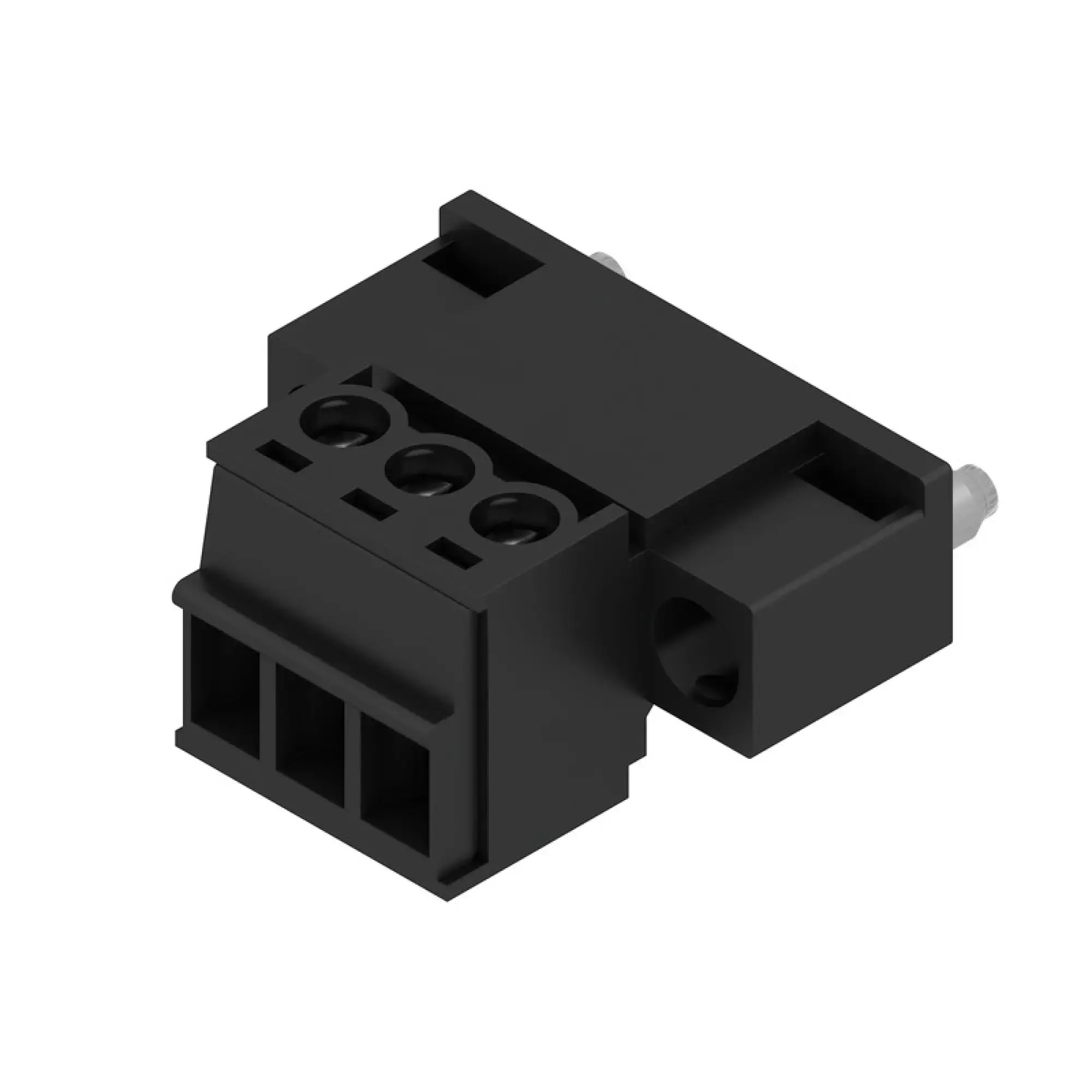 Weidmüller 1970710000 PCB connector (wire connection), 160 V, 17.5 A, Pitch in mm: 3.81, 1.5 mm², Number of poles: 3, Clamping yoke connection, Box (img_001)