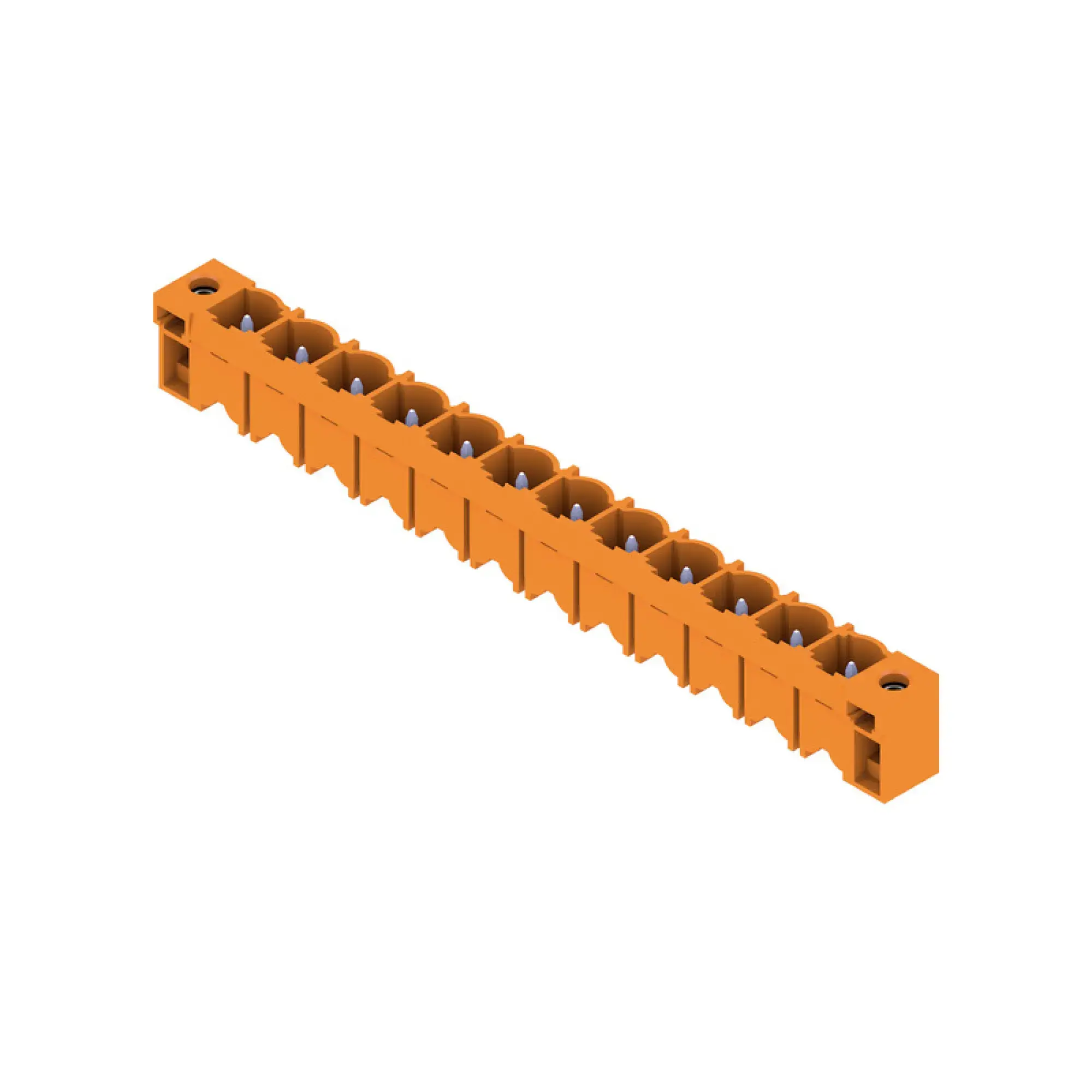 Weidmüller 1141080000 PCB connector (board connection), 500 V, 29 A, Pitch in mm: 7.62, Number of poles: 12, THT solder connection, Box (img_001)