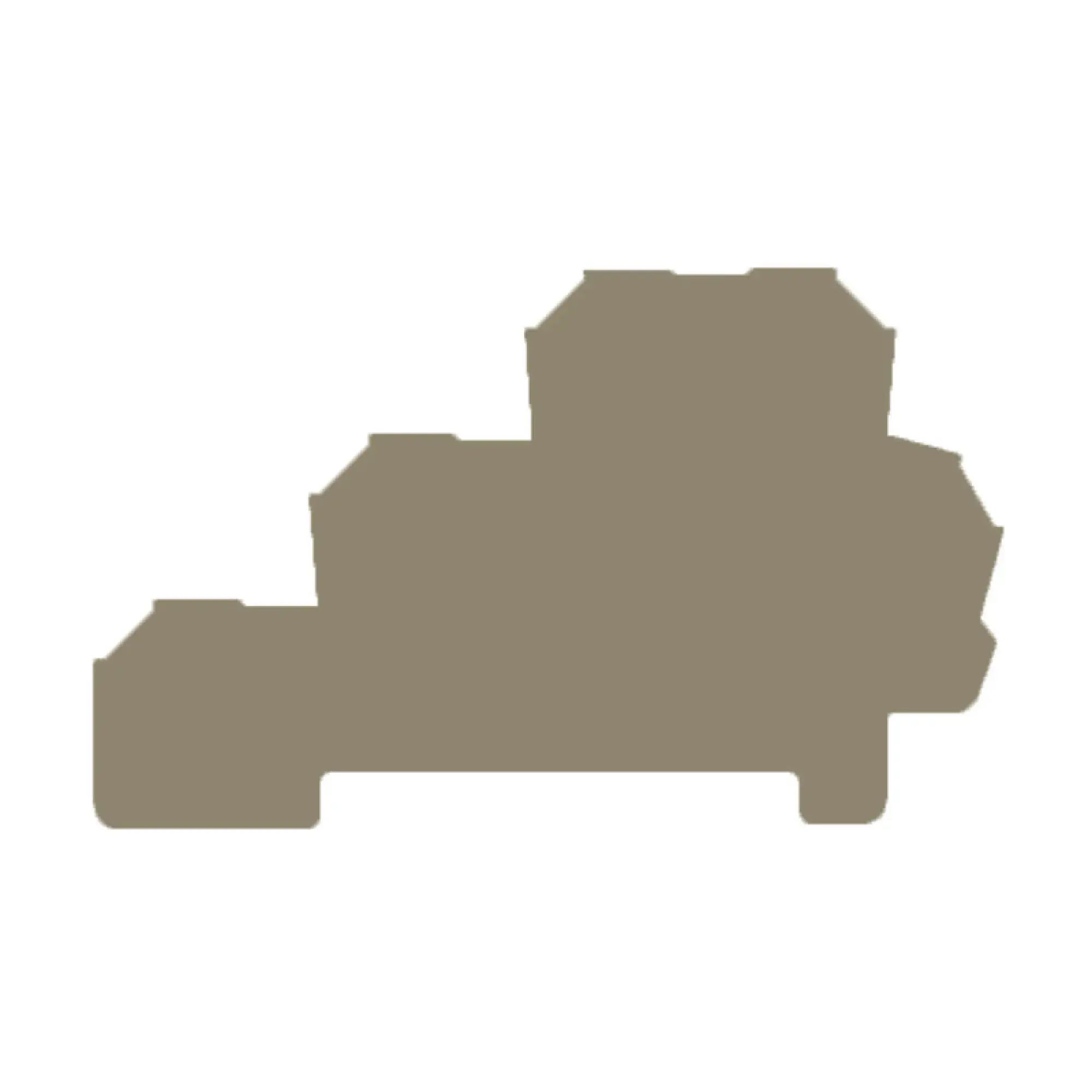 Weidmüller 1783800000 End plate (terminals), dark beige, Height: 47.51 mm, Width: 1.5 mm, V-0, Wemid (img_001) Weidmüller 1783800000 End plate (terminals), dark beige, Height: 47.51 mm, Width: 1.5 mm, V-0, Wemid (img_001)