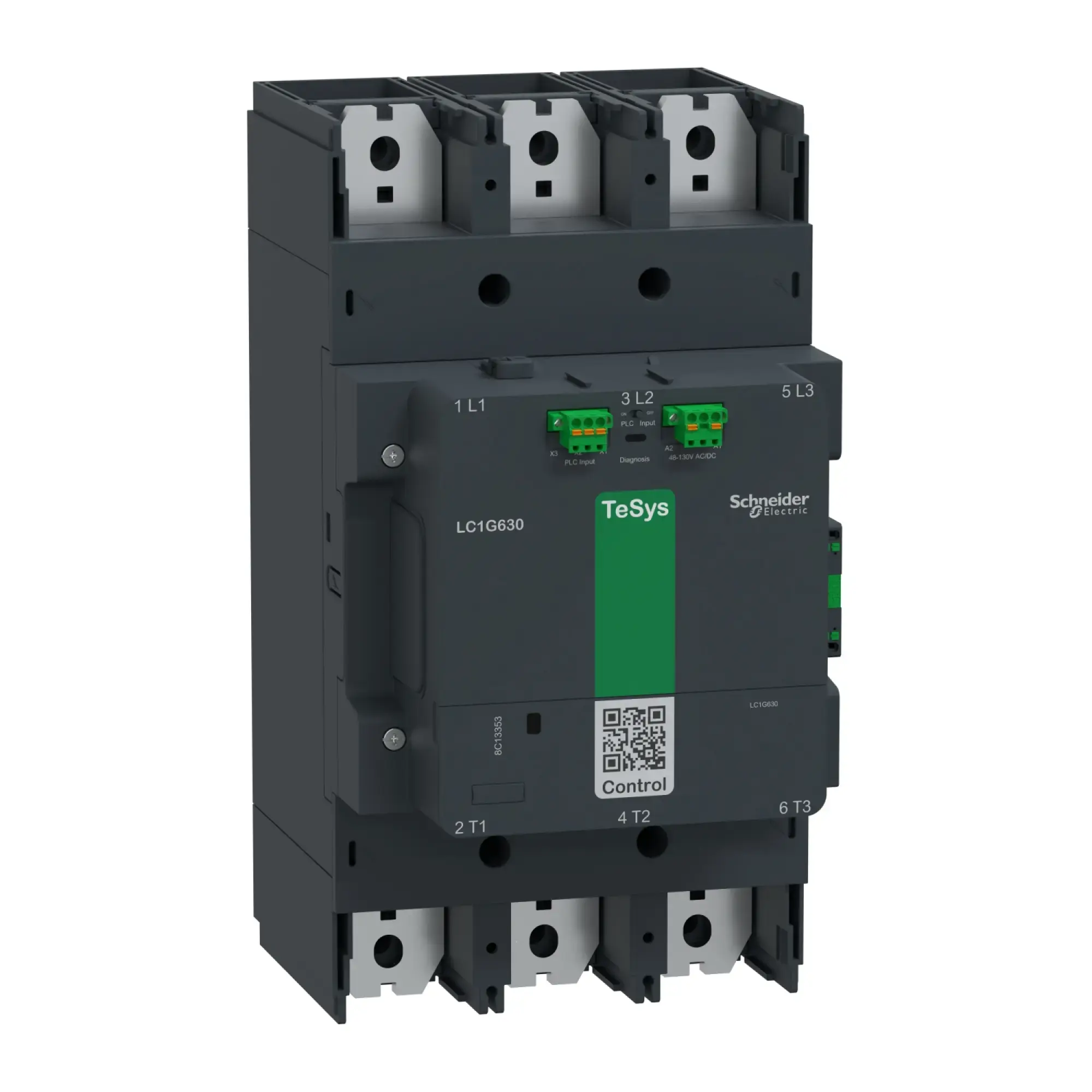 Schneider Electric LC1G800EHEA Leistungsschütz TeSys control - Giga, 3-polig, 800A AC3, 48-130V ACDC-A Spule (img_002)