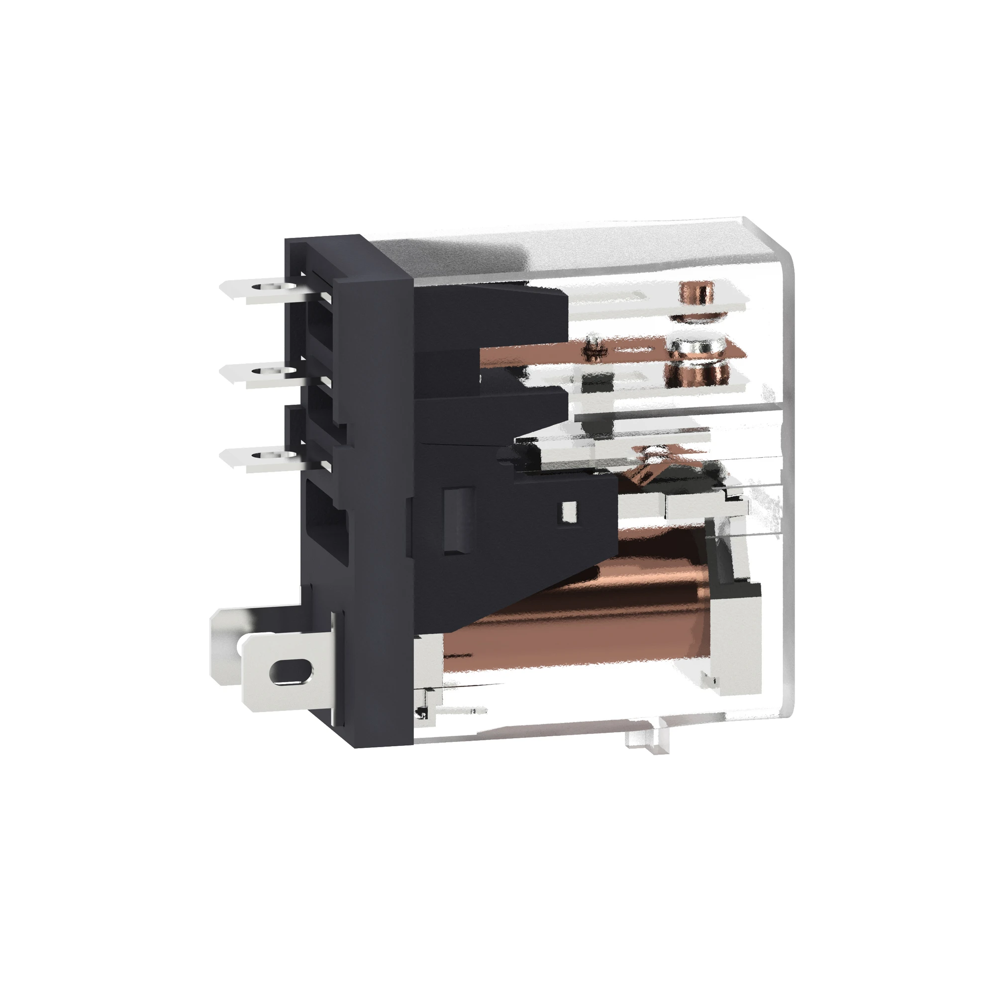 Schneider Electric RXG15BD Plug-in Interface Relay RXG, 1 C/O, 10 A, 24 VDC, Clear Housing (img_003)