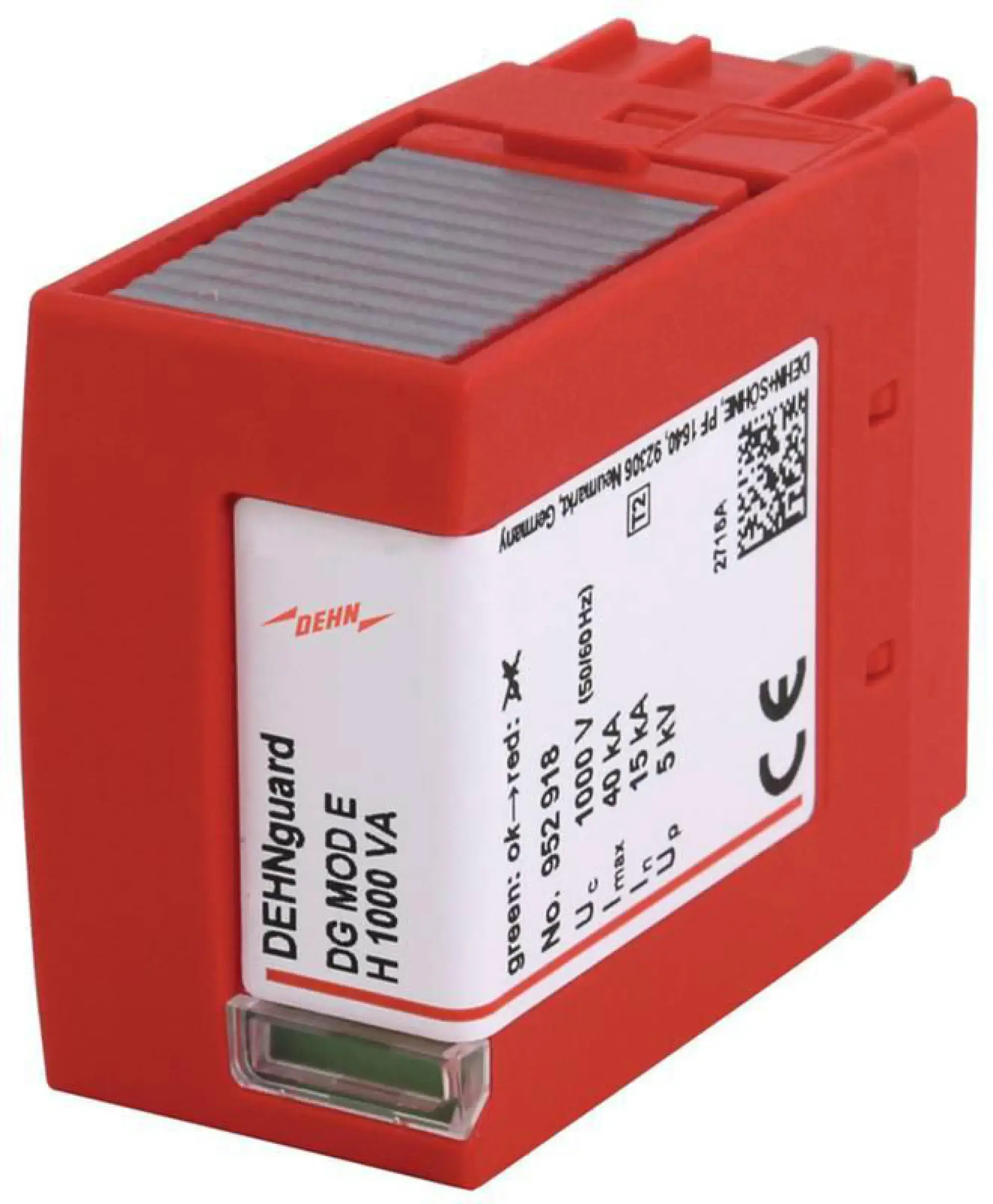 Dehn 952918 Surge arrester Type 2 protect. module for DG SE H 1000 VA FM (img_002)