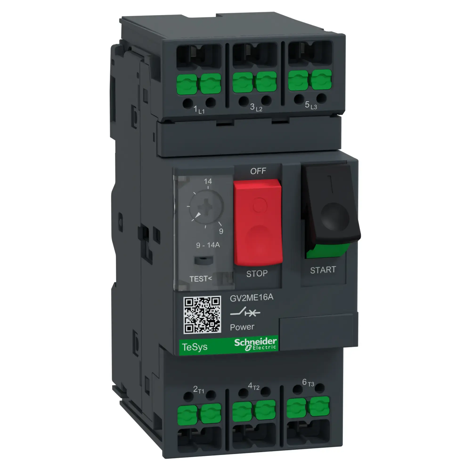 Schneider Electric GV2ME16A Motorschutzschalter, 3p, 9-14A, Tasterbetätigung, SnapIN Anschlussklemmen (img_001) Schneider Electric GV2ME16A Motorschutzschalter, 3p, 9-14A, Tasterbetätigung, SnapIN Anschlussklemmen (img_001)