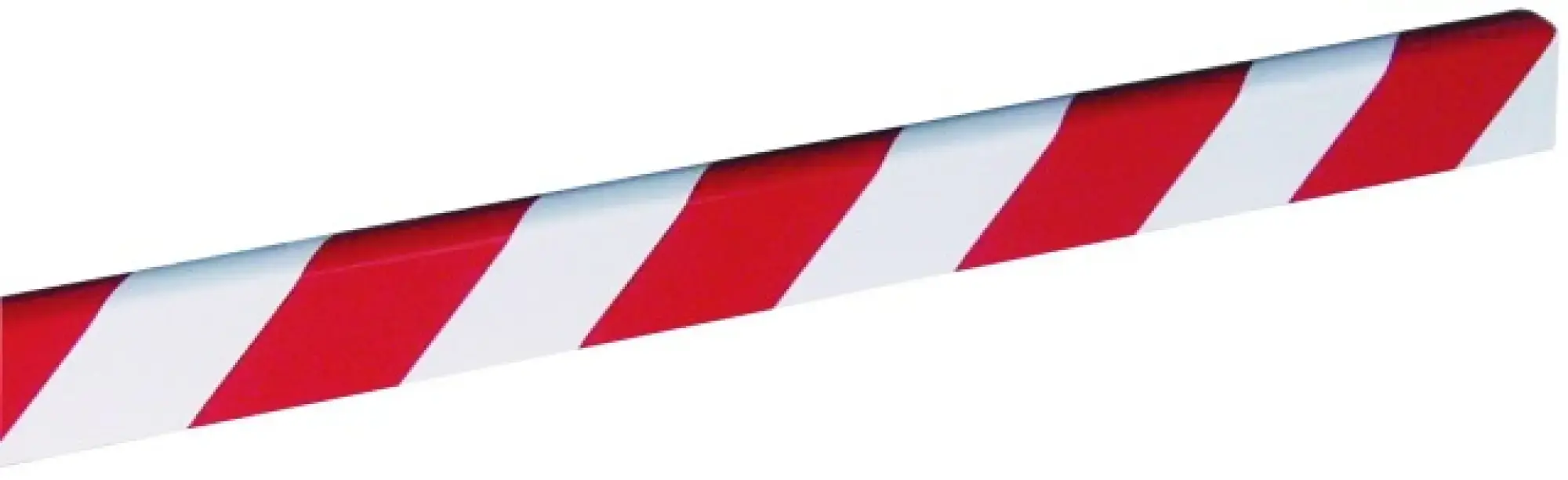 Dehn 700089 Barrier bar for indoor and outdoor installations Colour: red / white; Length: 5500 mm (img_001)