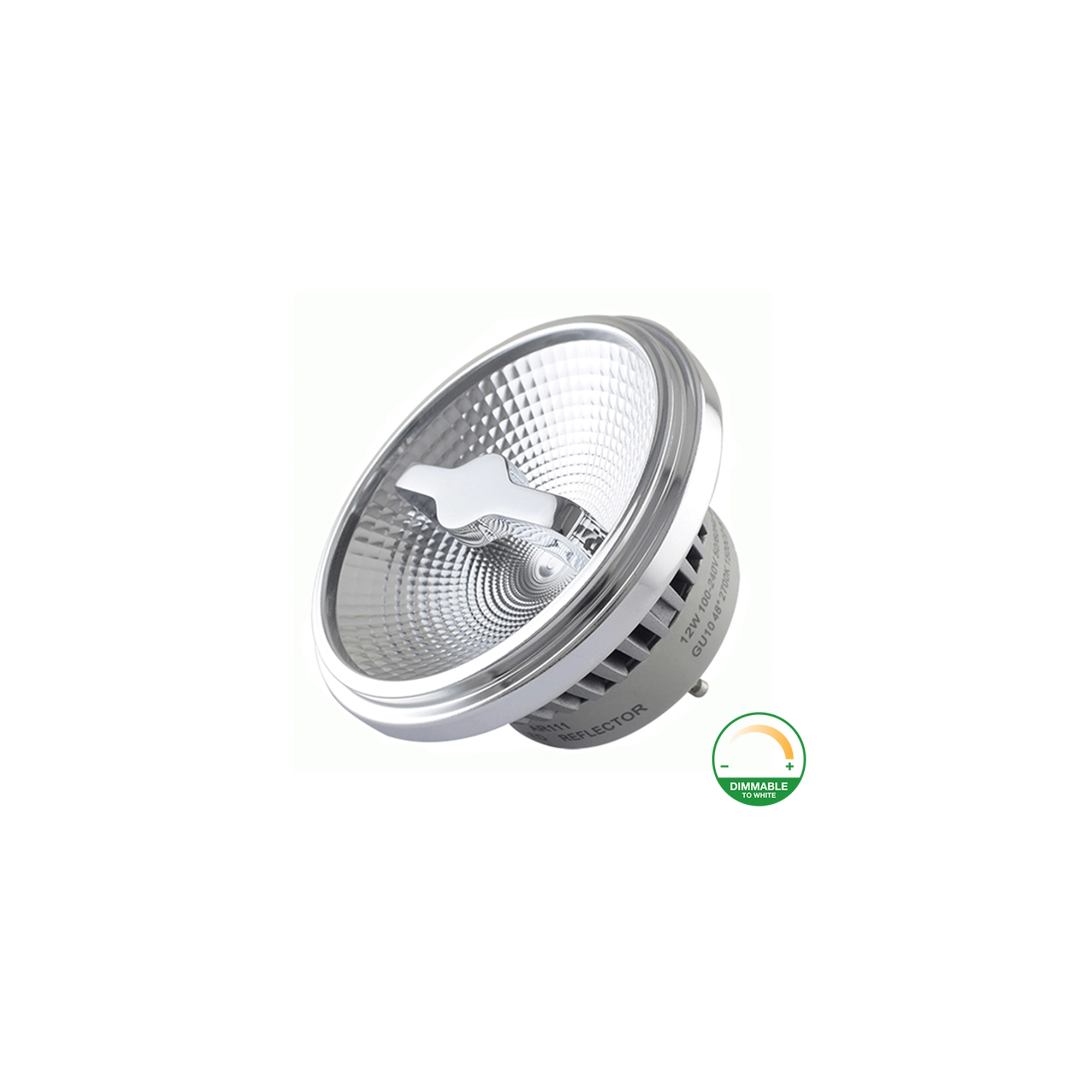 WSU Lights G53 AR111 Spot 45° - 12 Watt - D2W - 54 lm/W WSU Lights G53 AR111 Spot 45° - 12 Watt - D2W - 54 lm/W