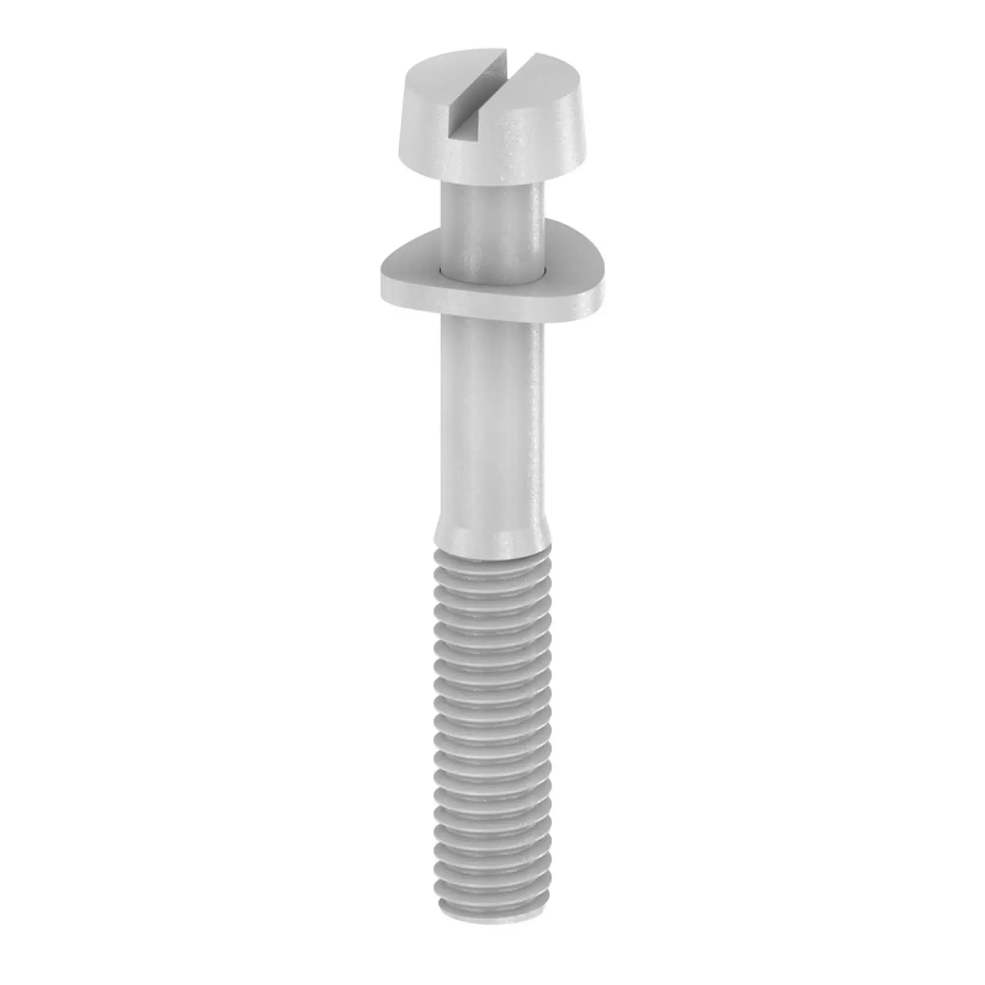 Weidmüller 0303000000 Mounting screw (Terminal), 3.00 mm, Steel, Depth: 4.8 mm, Width: 4.8 mm, Height: 20 mm (img_001)