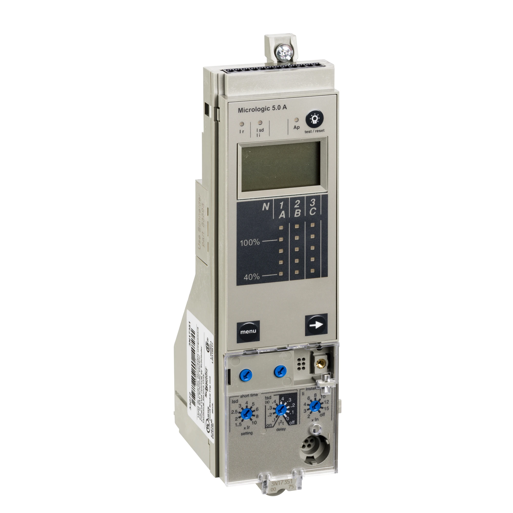 Schneider Electric 33532 Electronic trip unit for circuit breaker Micrologic 5A, 4p/3p, 4d/3d+N/2/3d (img_001) Schneider Electric 33532 Electronic trip unit for circuit breaker Micrologic 5A, 4p/3p, 4d/3d+N/2/3d (img_001)