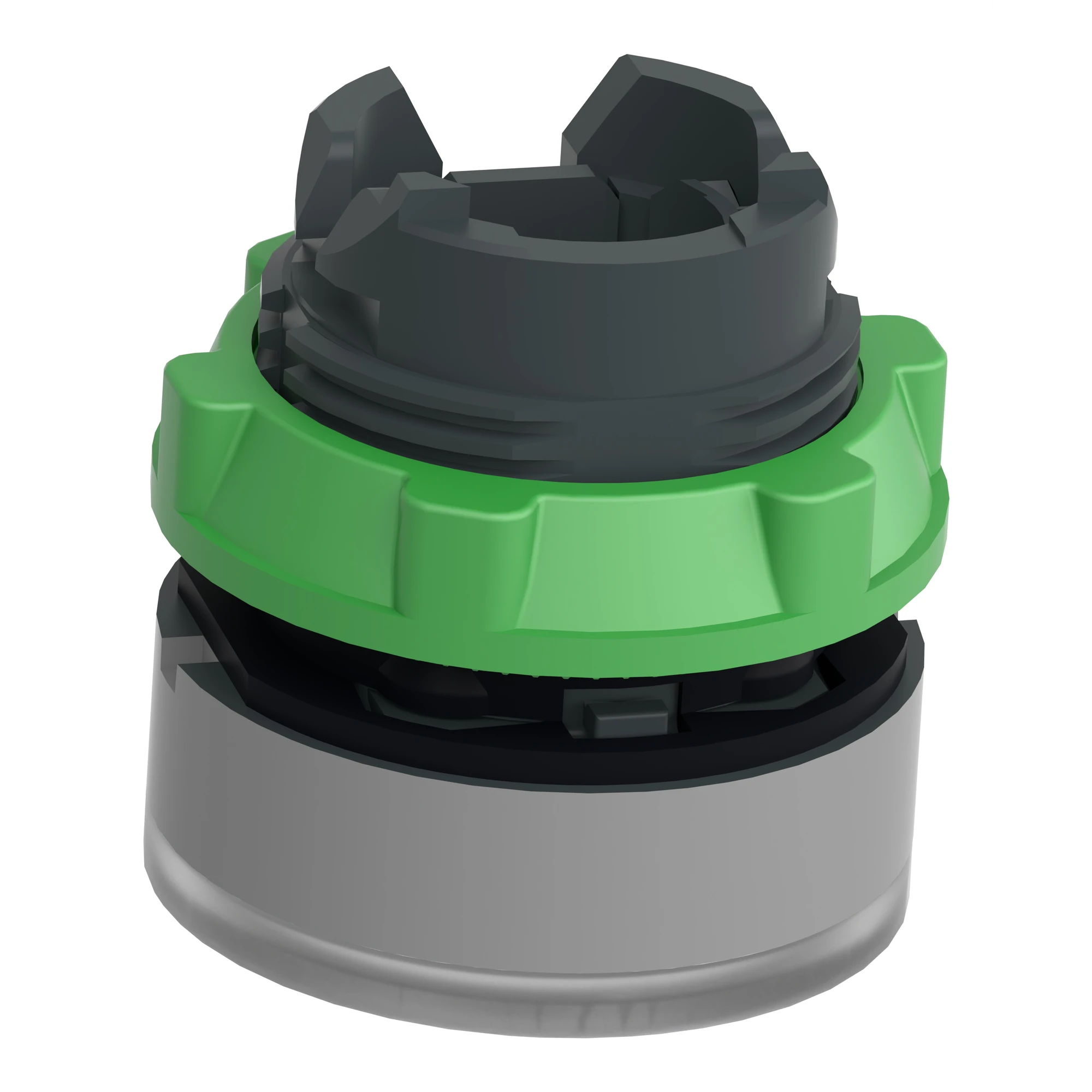 Schneider Electric ZB5AW313SC0 Illuminated Push Button, Front Element, Harmony XB5, Plastic, 22mm, Light Gray, White, for Universal LED, Knurled Dome (img_008) Schneider Electric ZB5AW313SC0 Illuminated Push Button, Front Element, Harmony XB5, Plastic, 22mm, Light Gray, White, for Universal LED, Knurled Dome (img_008)