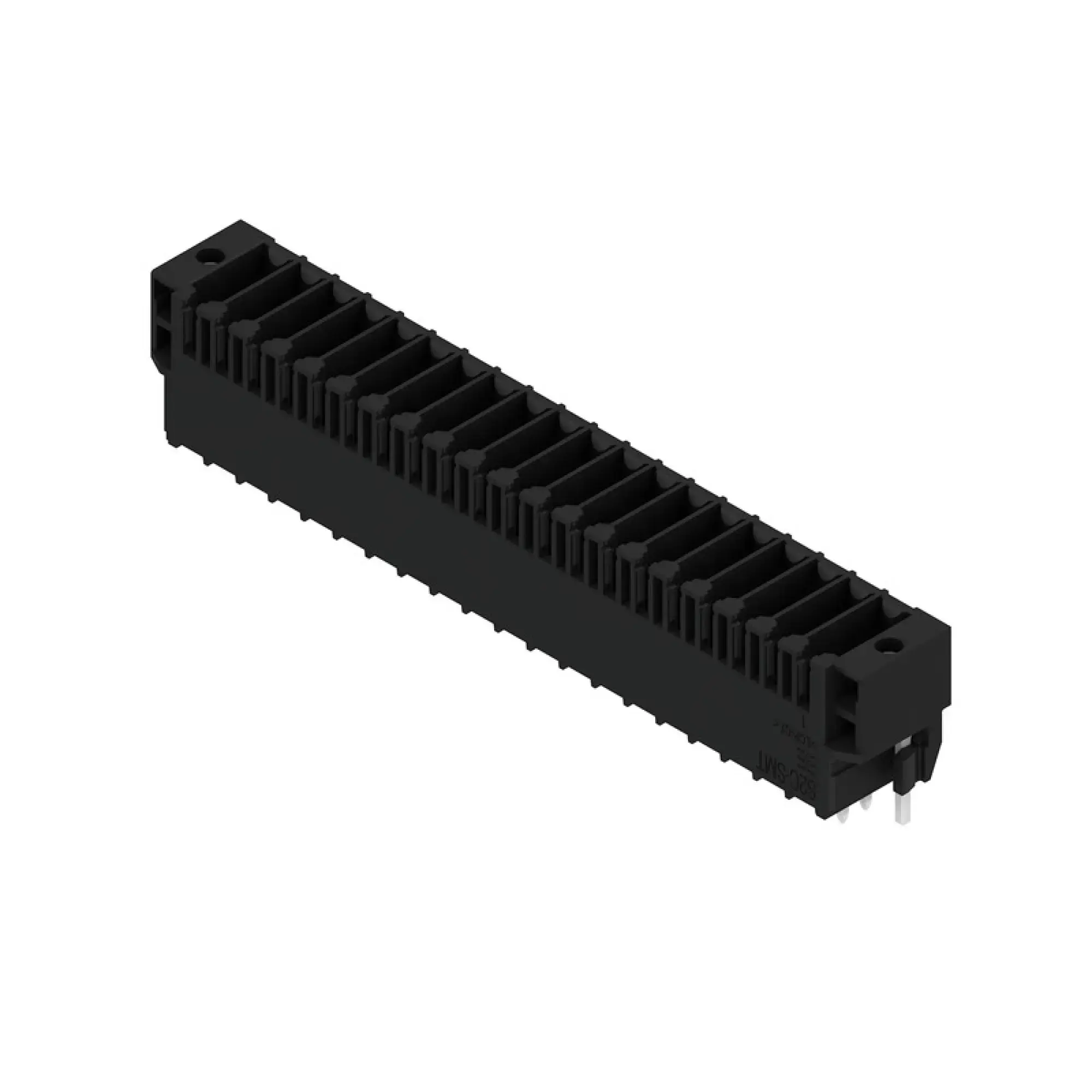 Weidmüller 1290310000 PCB connector (board connection), 160 V, 13.4 A, Pitch in mm: 3.50, Number of poles: 20, THT/THR solder connection, Box (img_001)