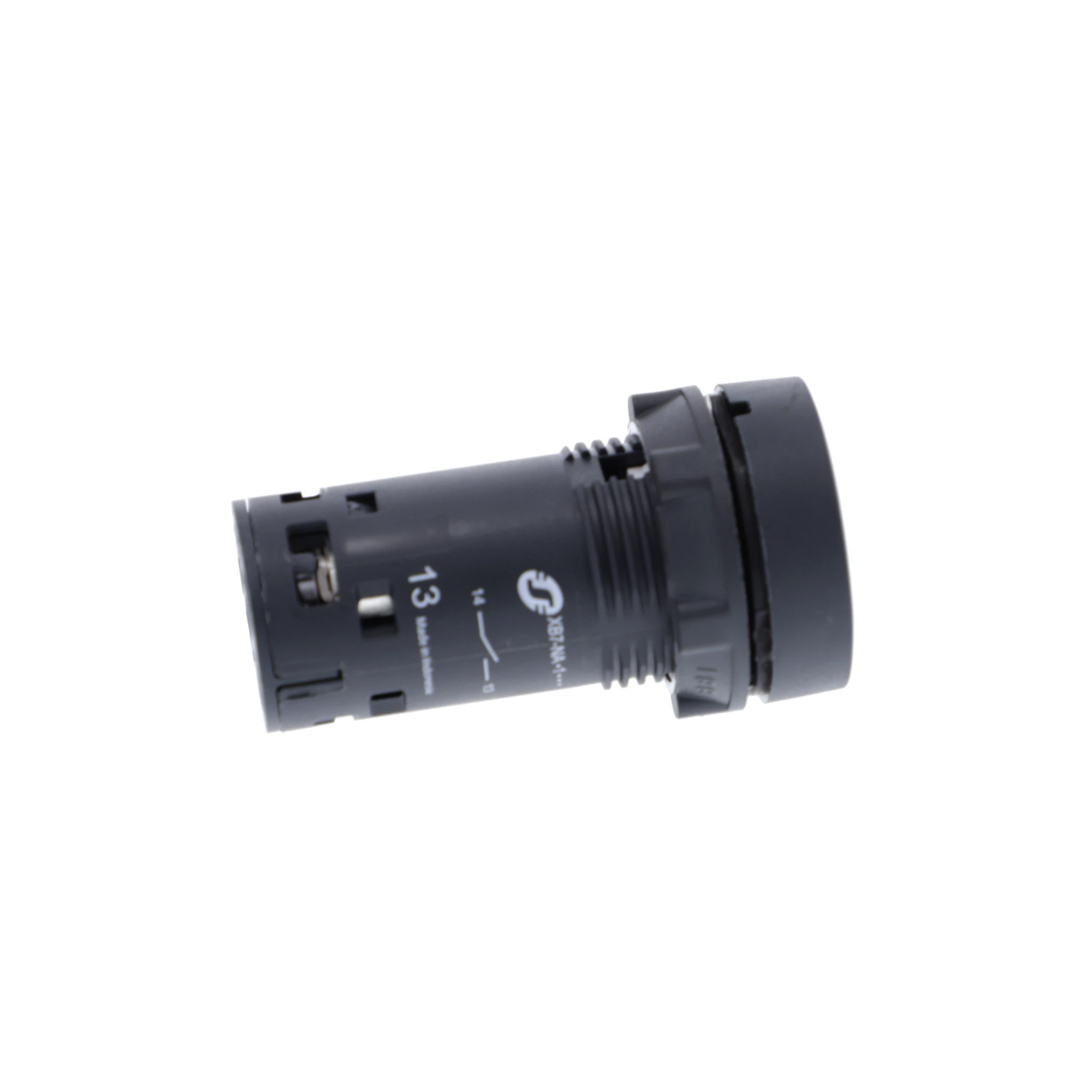 Schneider Electric XB7NA11 Push-button, Harmony XB7, Monoblock, Plastic, Ø22mm, white, 1S, Screw terminal (img_004)