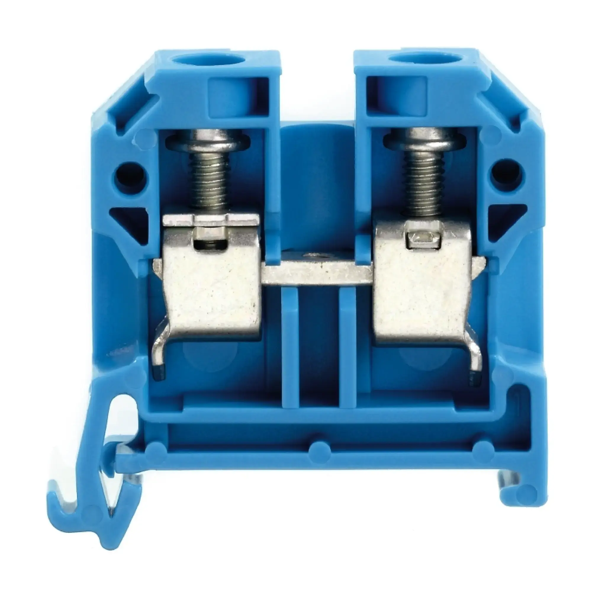 Weidmüller 0443780000 Feed-through terminal block, Screw connection, blue, 10 mm², 57 A, 800 V, Number of connections: 2 (img_001)
