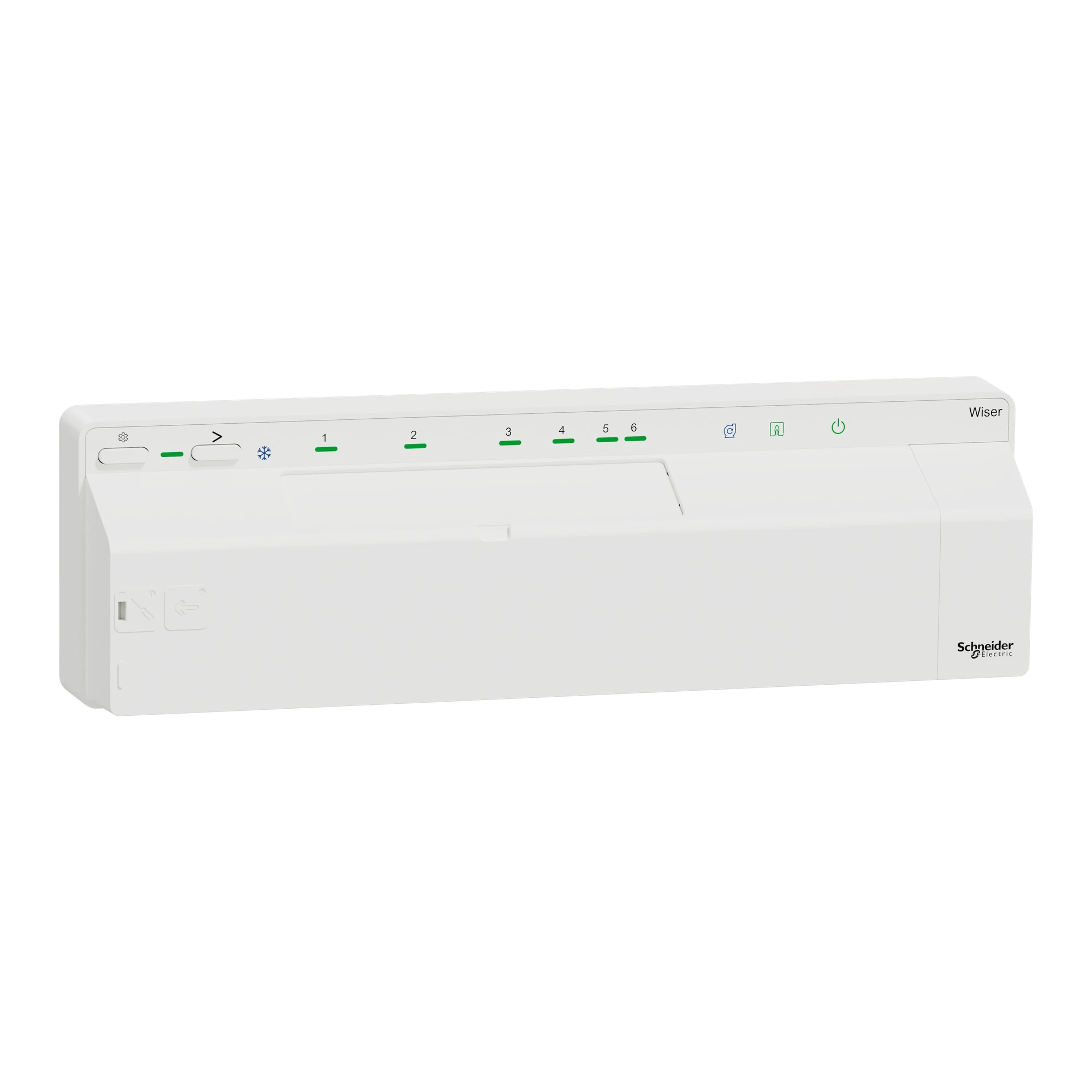 Schneider Electric CCTFR6600 Wiser Distribution Strip Underfloor Heating (Heating/Cooling) (img_001) Schneider Electric CCTFR6600 Wiser Distribution Strip Underfloor Heating (Heating/Cooling) (img_001)