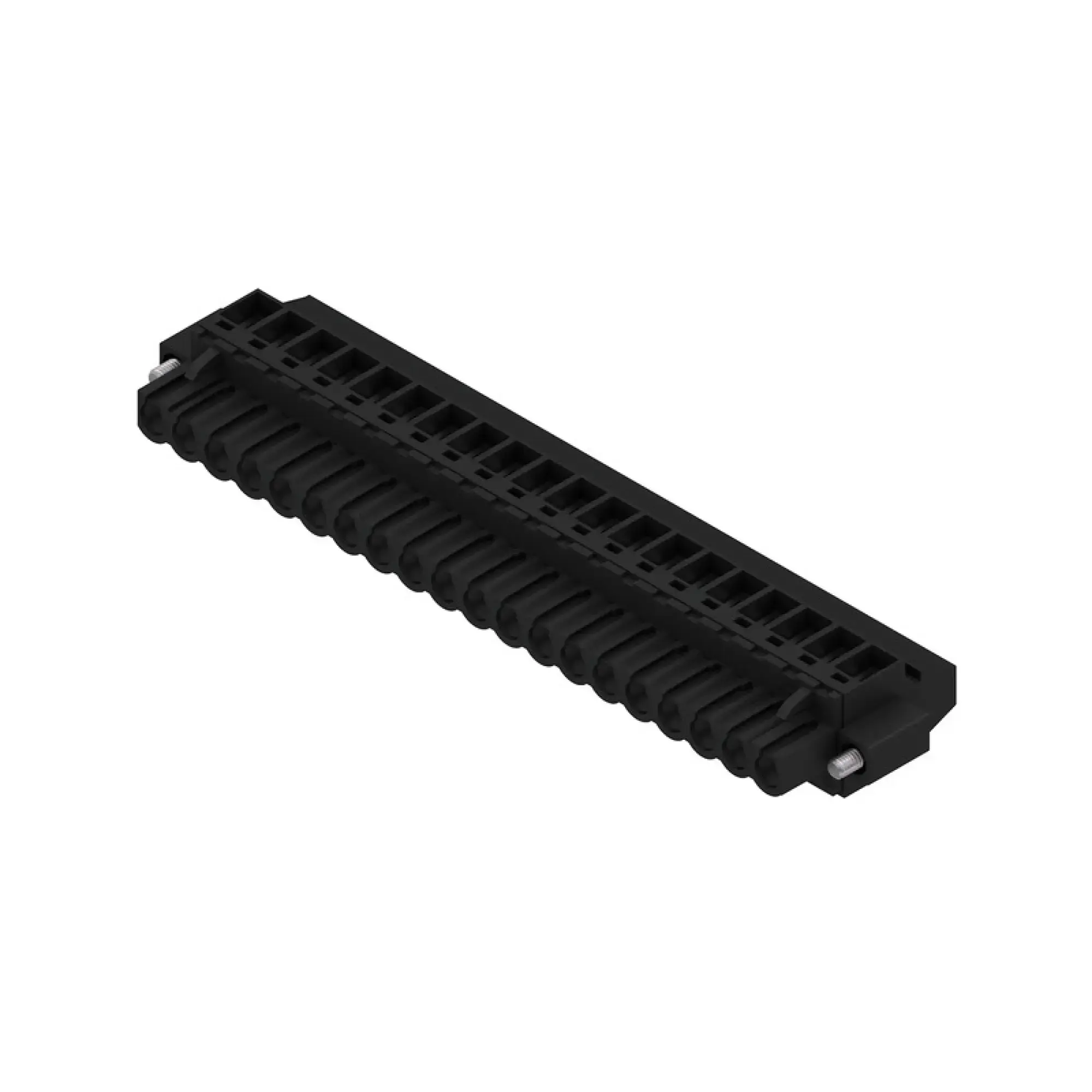 Weidmüller 1950220000 PCB connector (wire connection), 320 V, 23 A, Pitch in mm: 5.08, 4 mm², Number of poles: 20, Clamping yoke connection, Box (img_001)