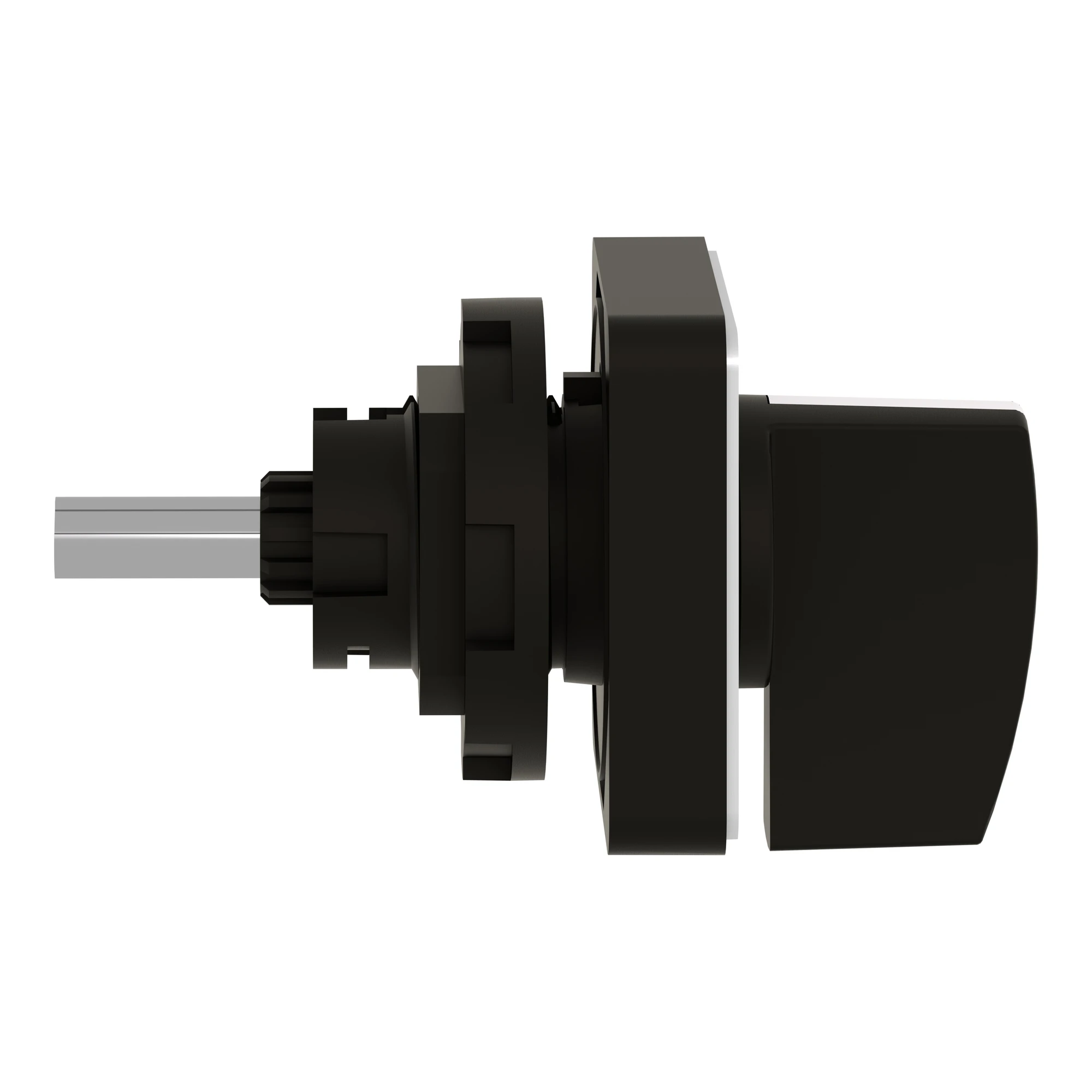 Schneider Electric KBC1H Actuating element 45x45mm, silver-colored - knob, black, for engraving (img_003) Schneider Electric KBC1H Actuating element 45x45mm, silver-colored - knob, black, for engraving (img_003)