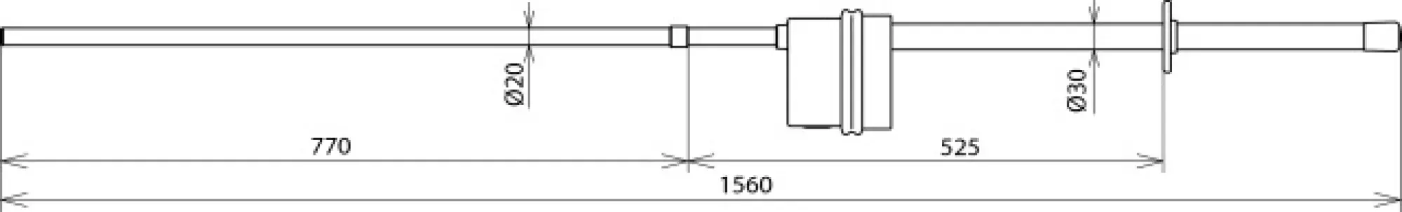 Dehn 767416 Switchable PHE voltage detector 3..10kV/50Hz 6..20kV/50Hz 6..20kV/16.7Hz (img_002)