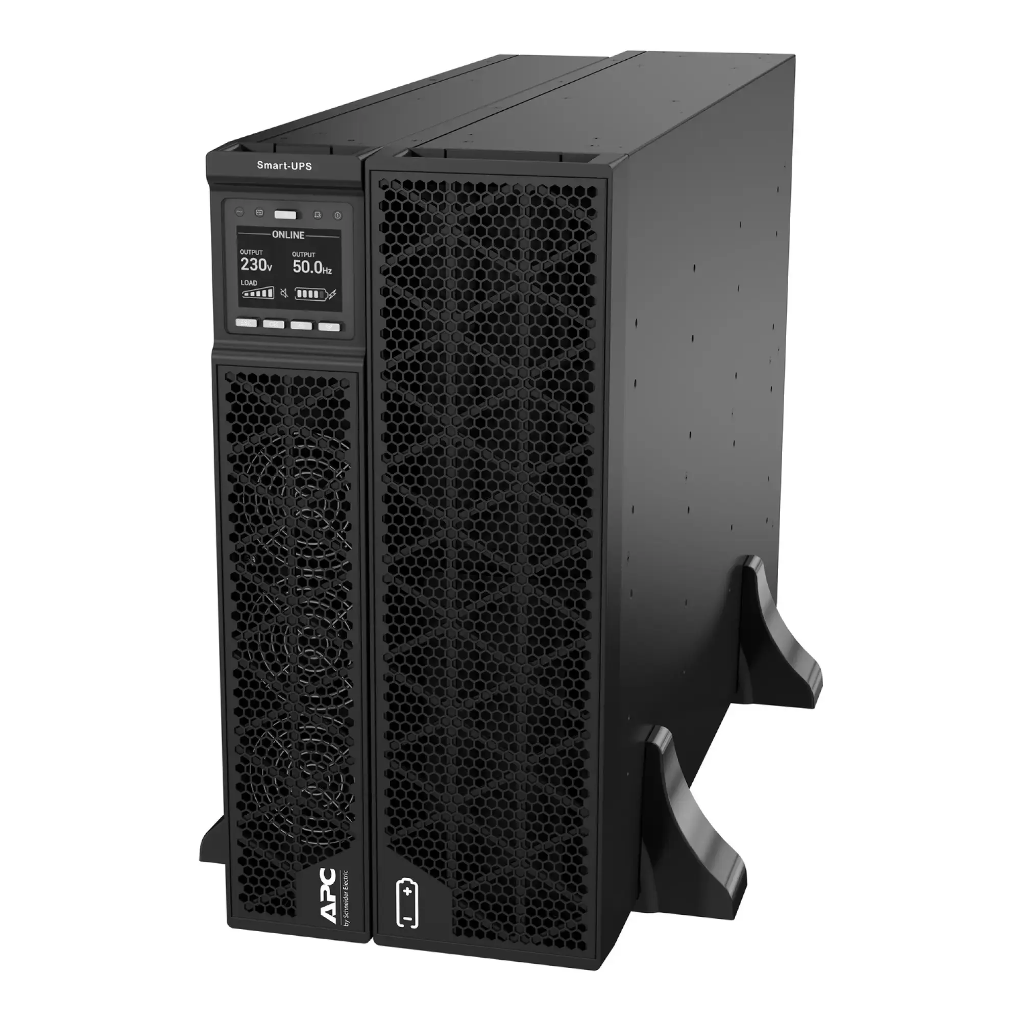 APC SRTG10KXLI Smart-UPS On-Line, 10kVA/10kW, Rack/Tower, 230V, 2x IEC C13+1x IEC C19+ Festverdrahtung 3-adrig (1P+N+E) Ausg, Netzwerkkarte, ohne Rack-Einbausatz (img_008)