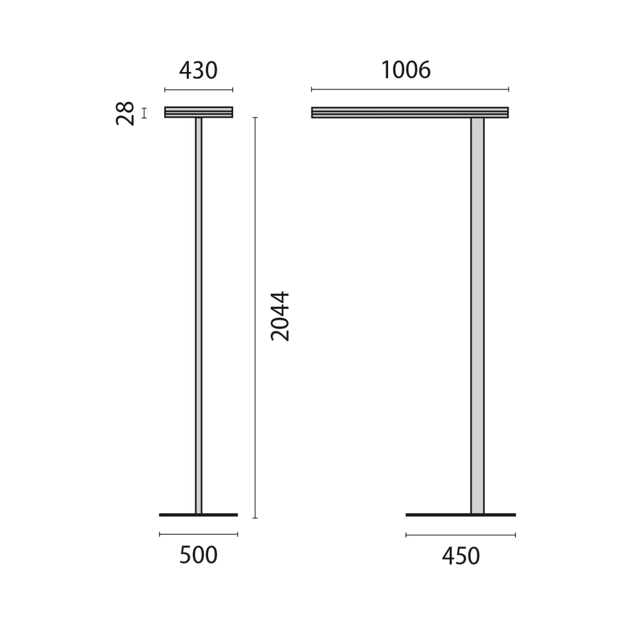 Performance iN Lighting 8720761175930 LED-Stehleuchte 2700-6200K 141W DALI Mikroprisma d+i 8720761175930 (img_006)